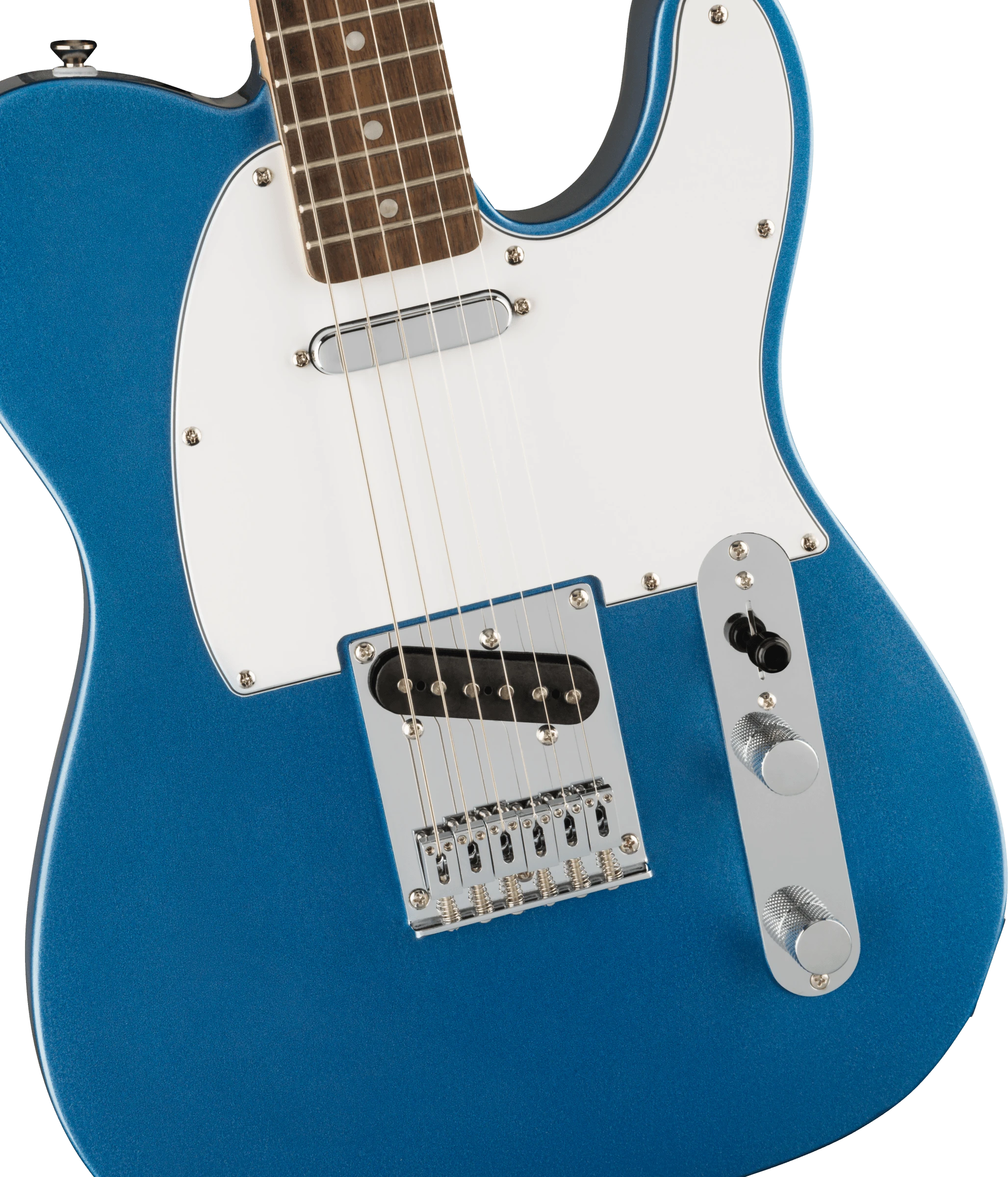 Squier® Affinity Series® Telecaster®, Laurel Fingerboard, White Pickguard, Lake Placid Blue