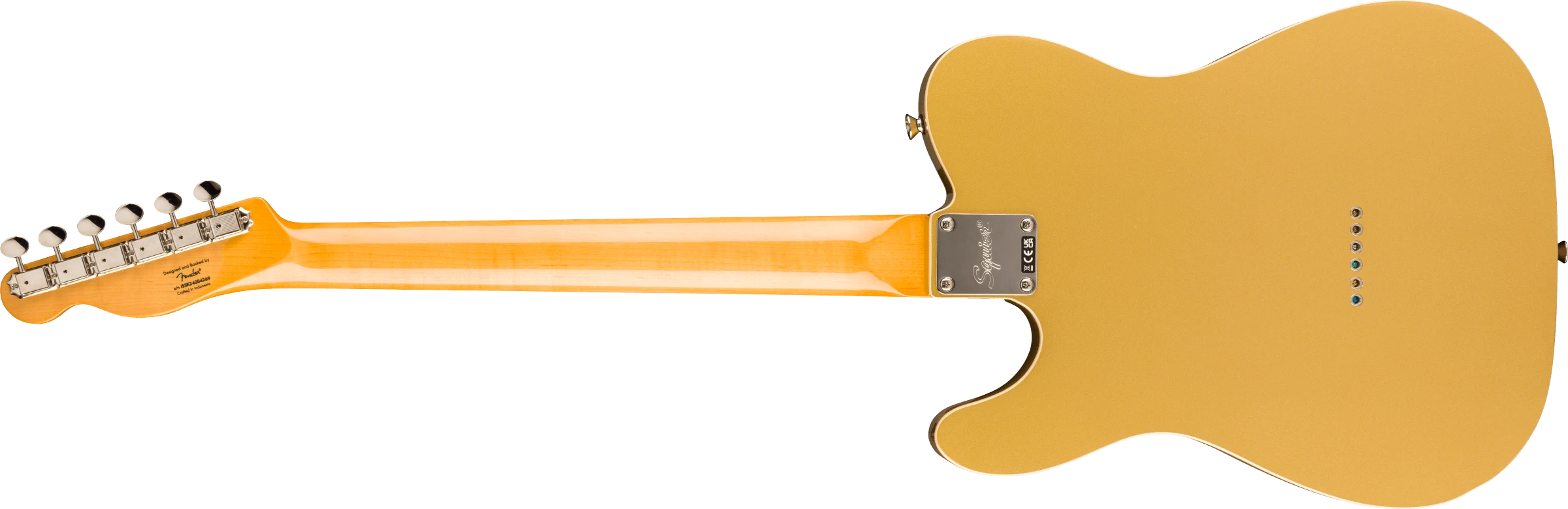 Squier® Limited Edition Classic Vibe™ 60s Custom Telecaster®, Laurel Fingerboard, Aztec Gold