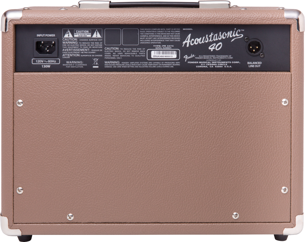 Fender® Acoustasonic™ 40, 230V EUR
