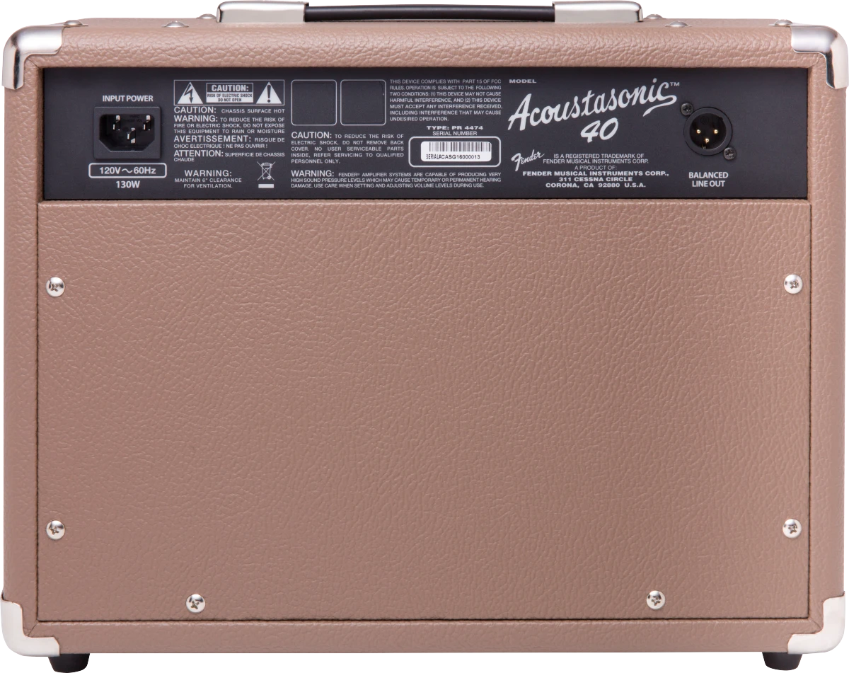 Fender® Acoustasonic™ 40, 230V EUR