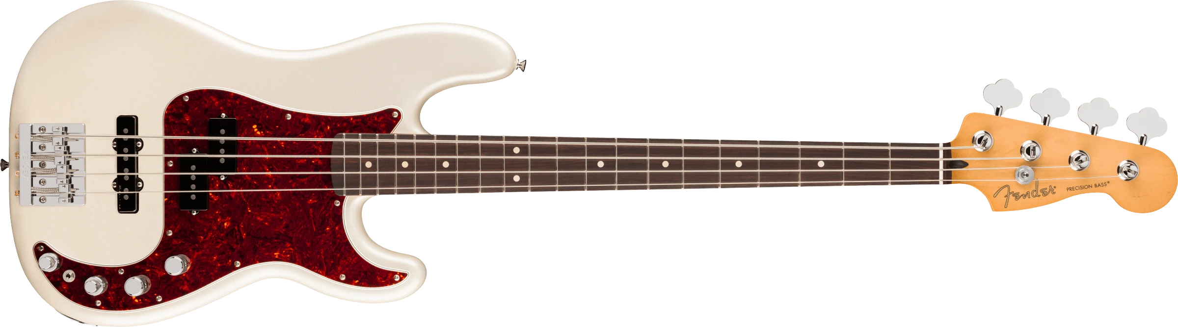 Fender® Player II Modified Active Precision Bass®, Rosewood Fingerboard, Olympic Pearl