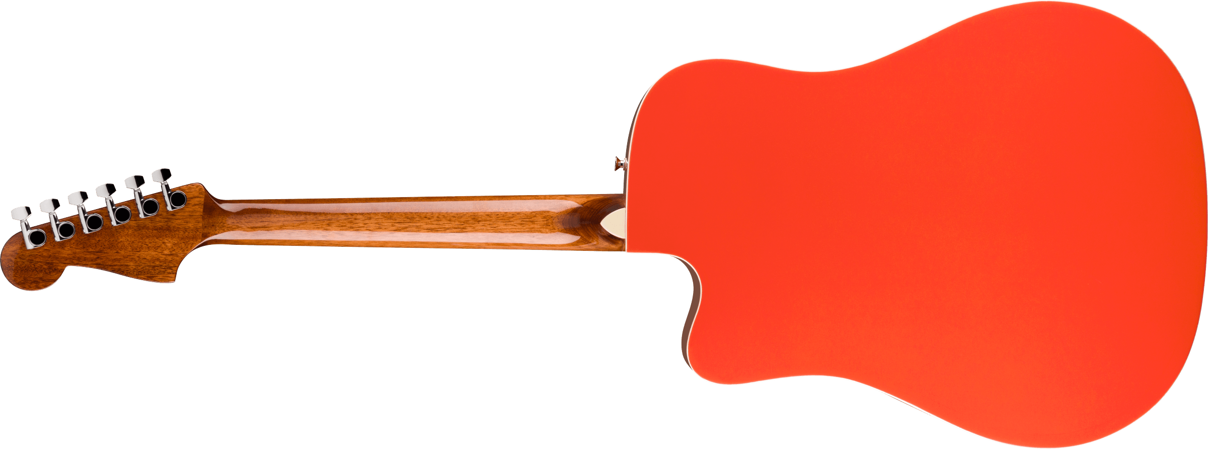 Fender® California Standard Redondo™ CE, Spruce Top, Ivory Pickguard, Fiesta Red