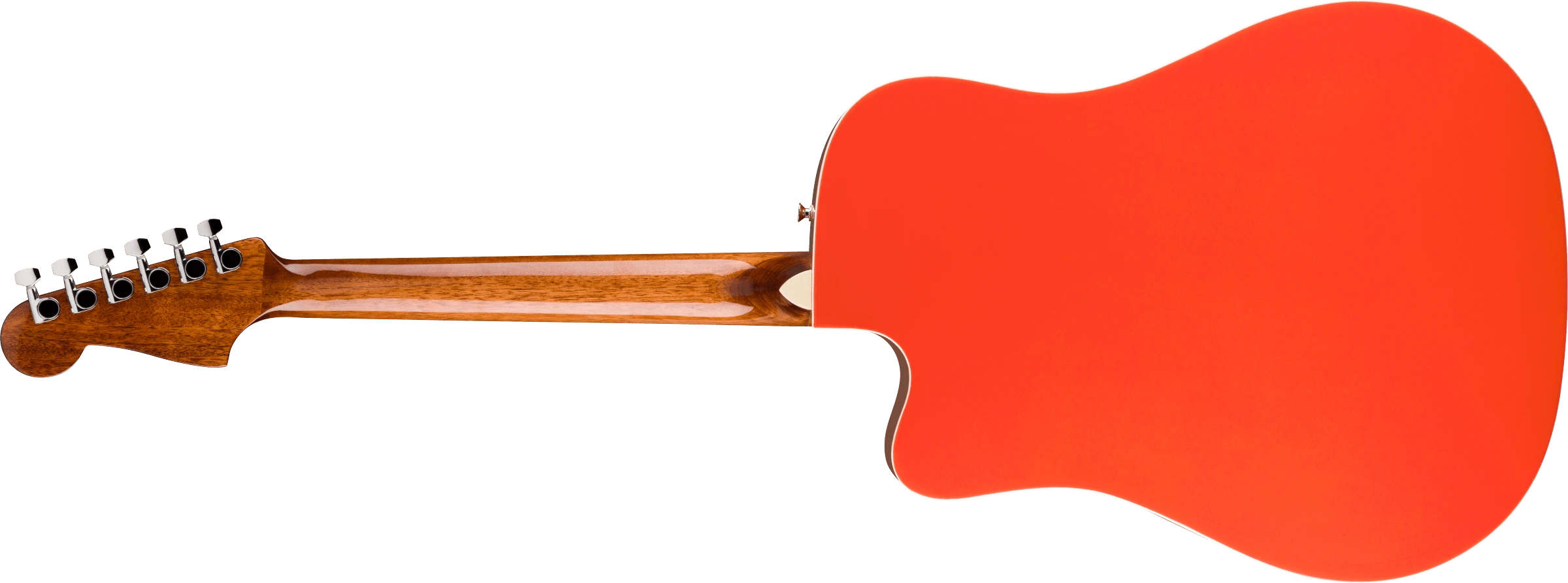 Fender® California Standard Redondo™ CE, Spruce Top, Ivory Pickguard, Fiesta Red