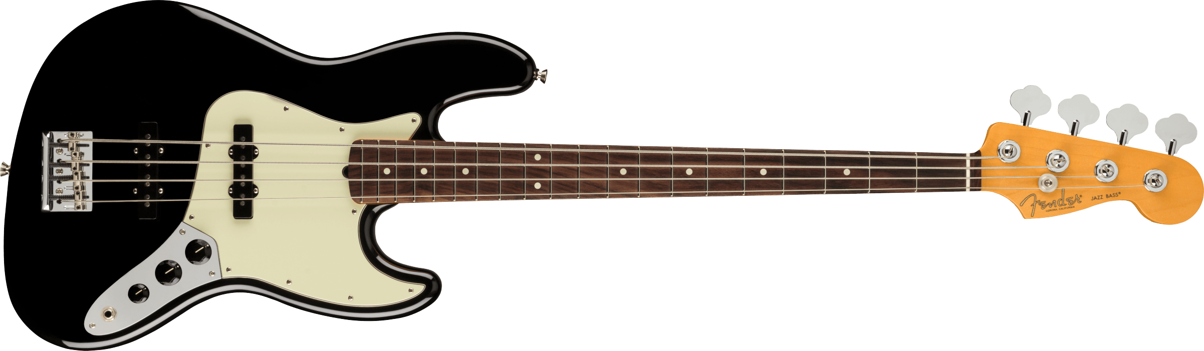 Fender® American Professional II Jazz Bass®, Rosewood Fingerboard, Black