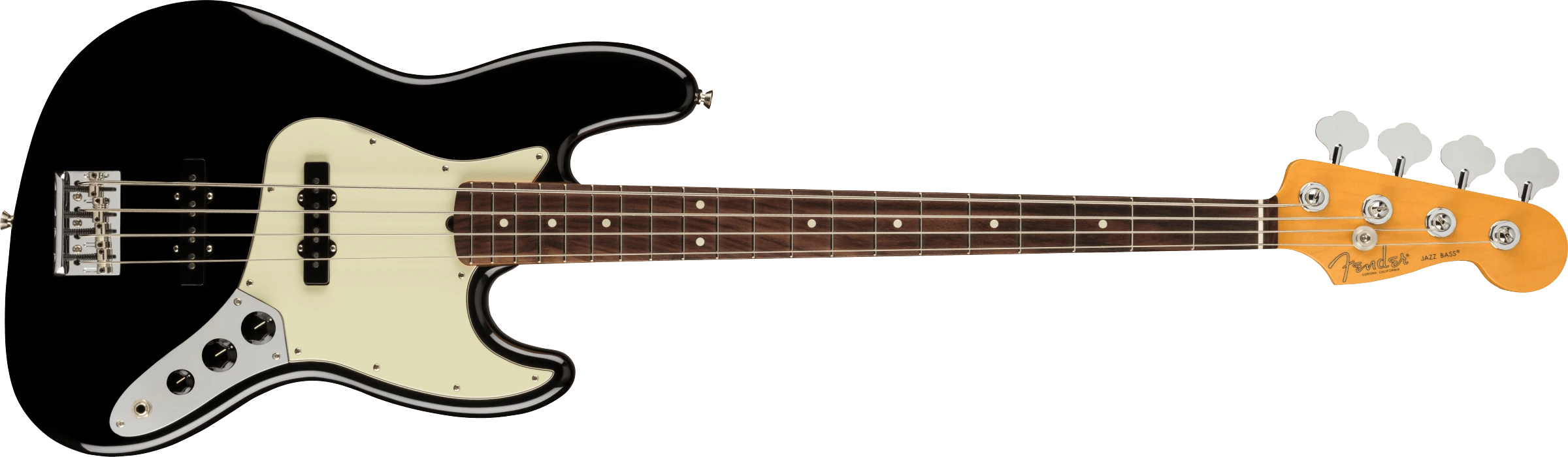 Fender® American Professional II Jazz Bass®, Rosewood Fingerboard, Black