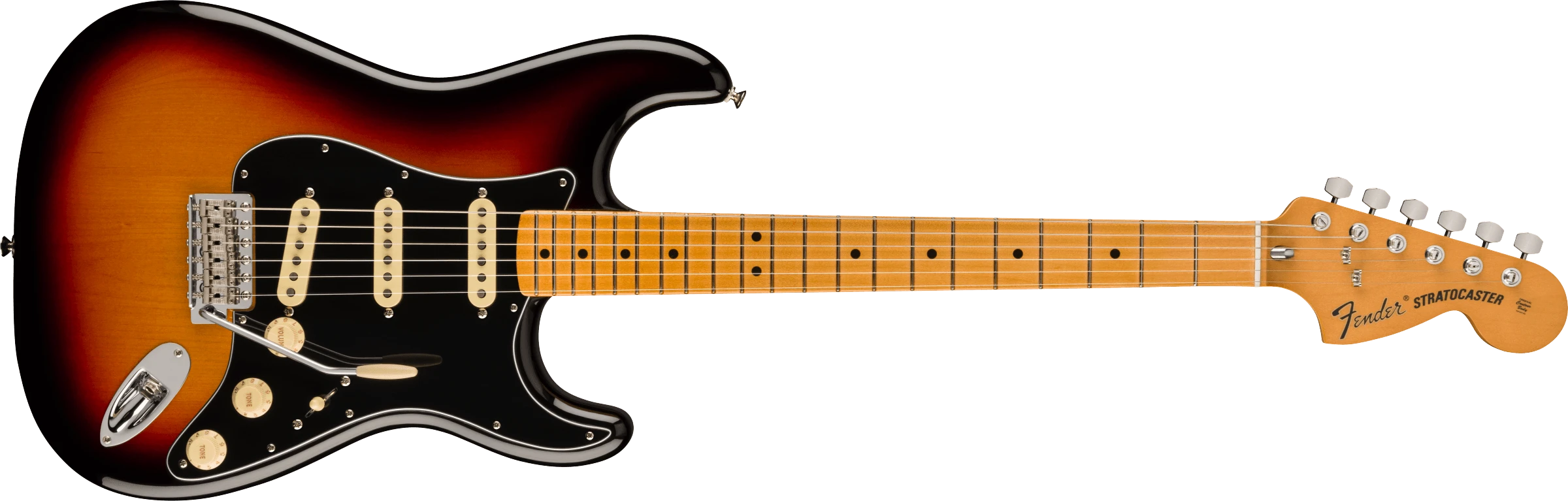 Fender® Vintera® II '70s Stratocaster®, Maple Fingerboard, 3-Color Sunburst