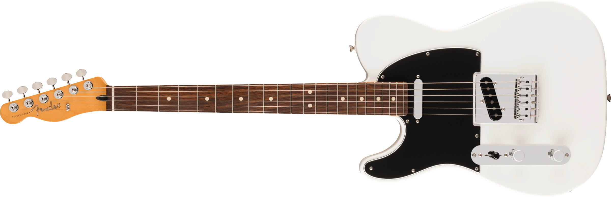 Fender® Player II Telecaster® Left-Hand, Rosewood Fingerboard, Polar White
