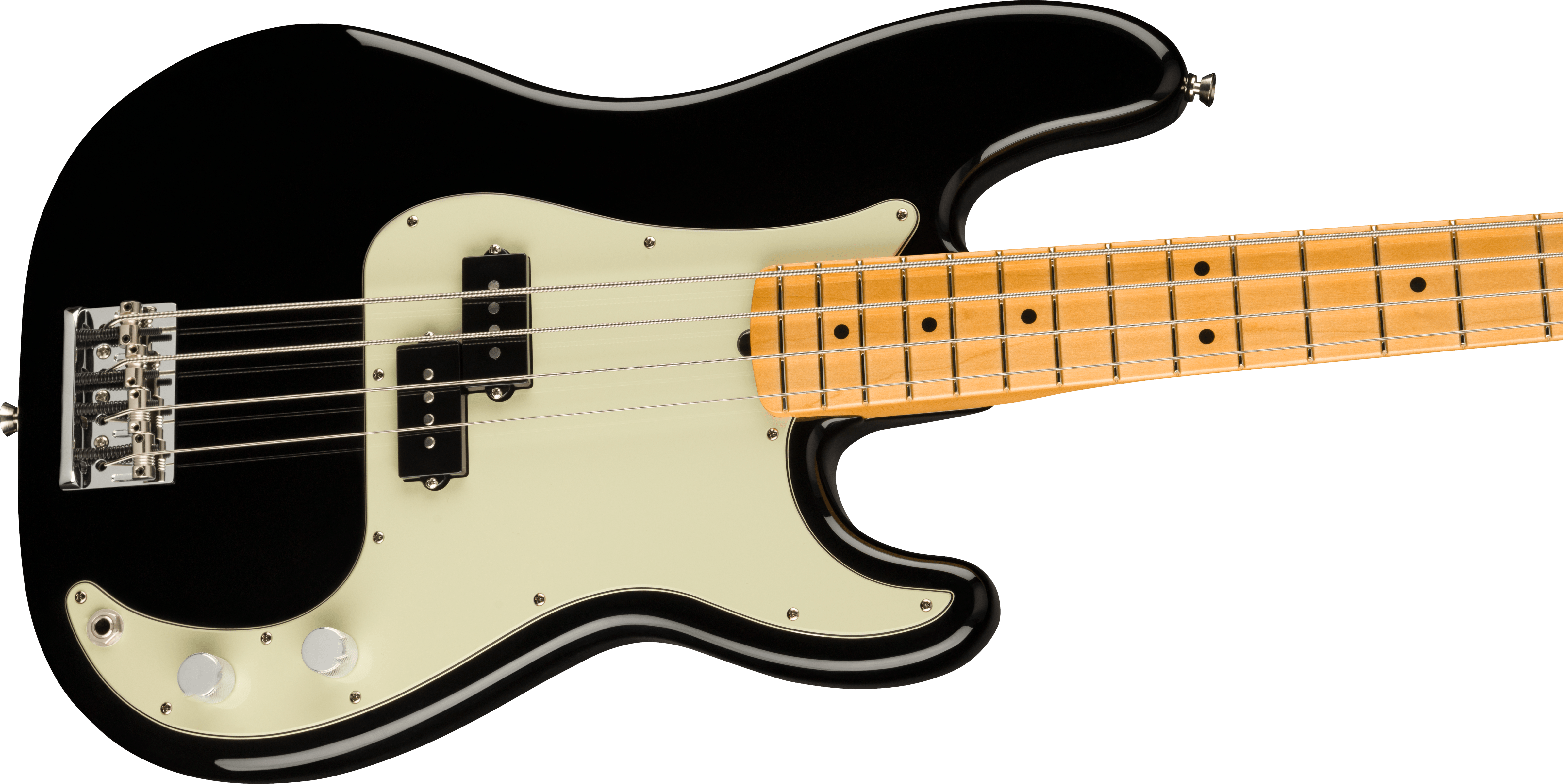 Fender® American Professional II Precision Bass®, Maple Fingerboard, Black