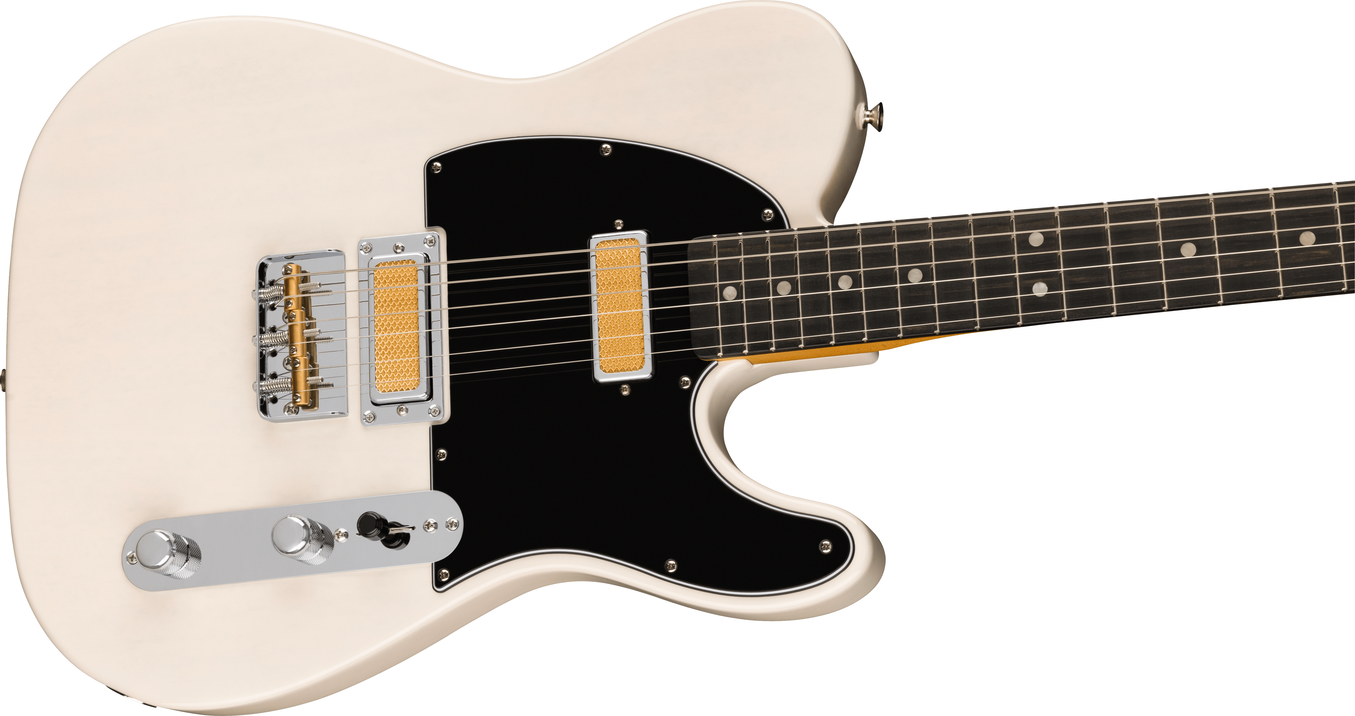 Fender® Gold Foil Telecaster®, Ebony Fingerboard, White Blonde