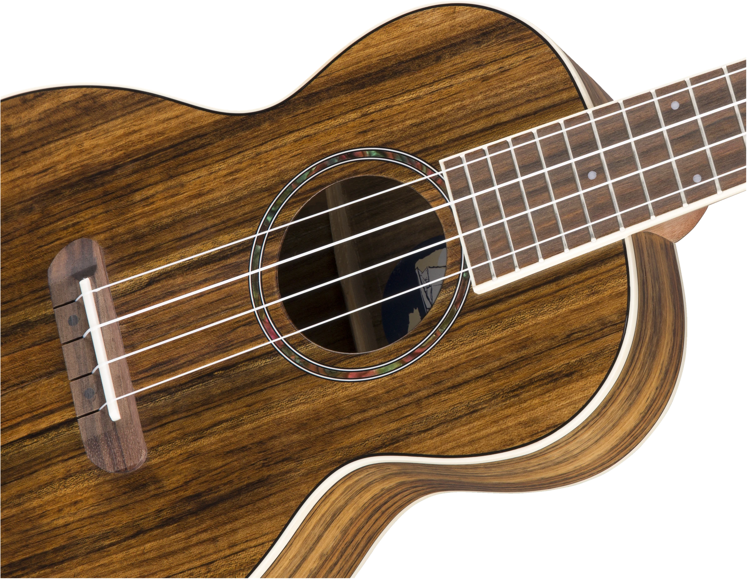 Fender® Rincon Tenor Ukulele V2, Ovangkol Fingerboard, Natural