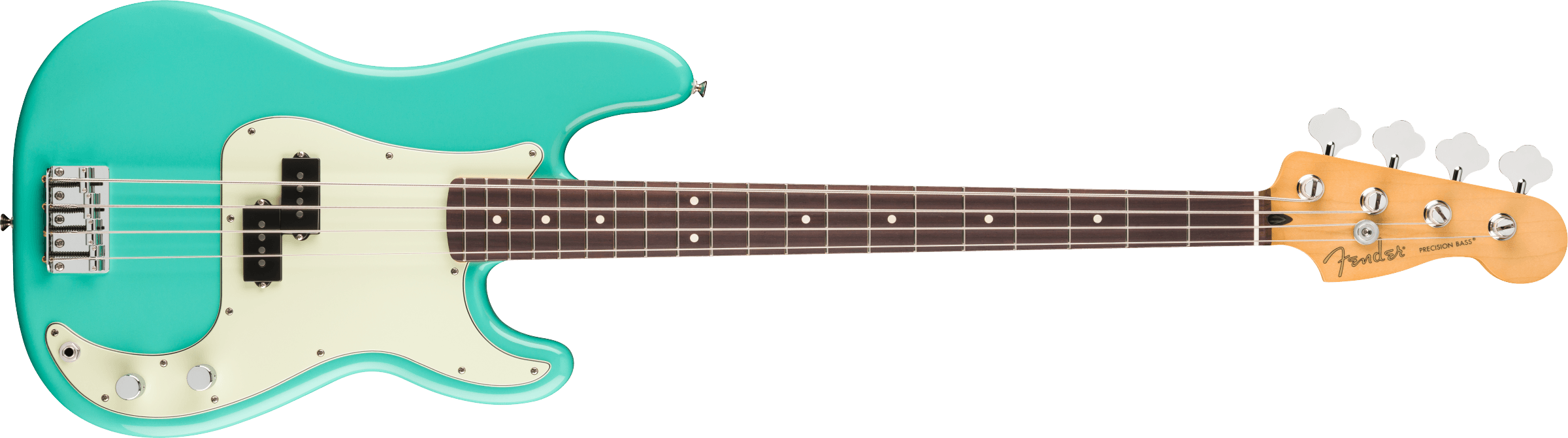 Fender® 75th Anniversary Player II Precision Bass®, Rosewood Fingerboard, Seafoam Green