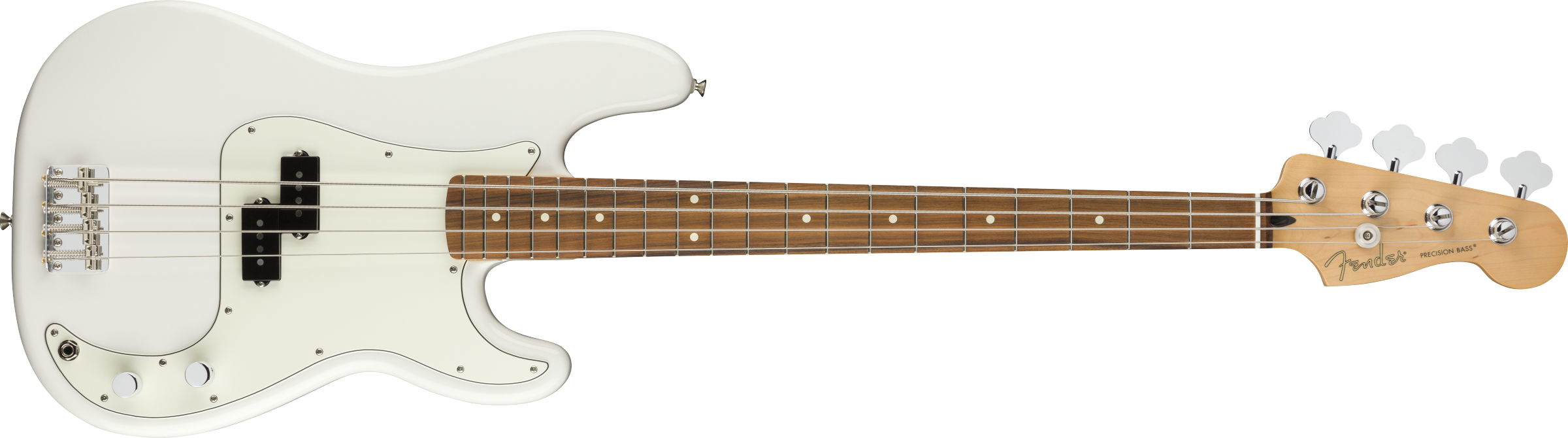 Fender® Player Precision Bass®, Pau Ferro Fingerboard, Polar White