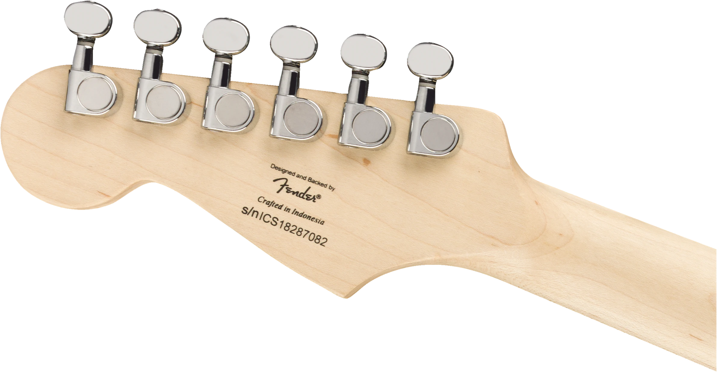 Squier® FSR Mini Stratocaster®, Laurel Fingerboard, White Pickguard, Surf Green