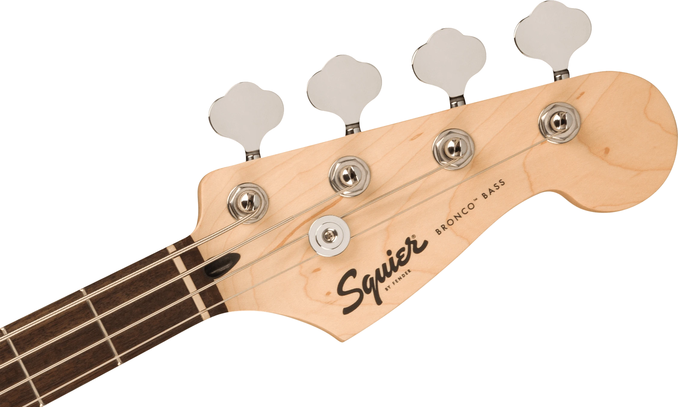 Squier® Squier Sonic® Bronco™ Bass, Laurel Fingerboard, White Pickguard, Black