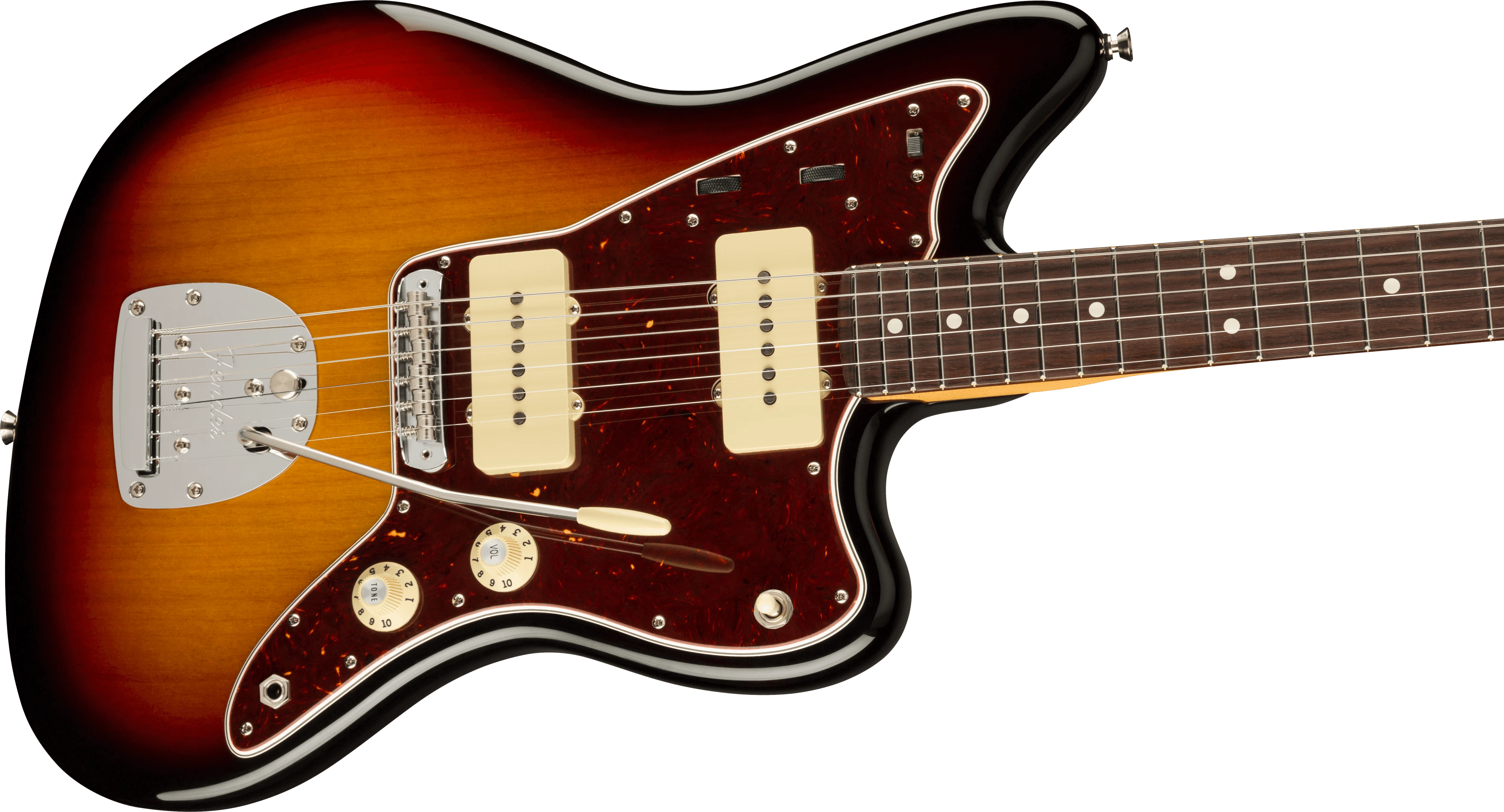 Fender® American Professional II Jazzmaster®, Rosewood Fingerboard, 3-Color Sunburst