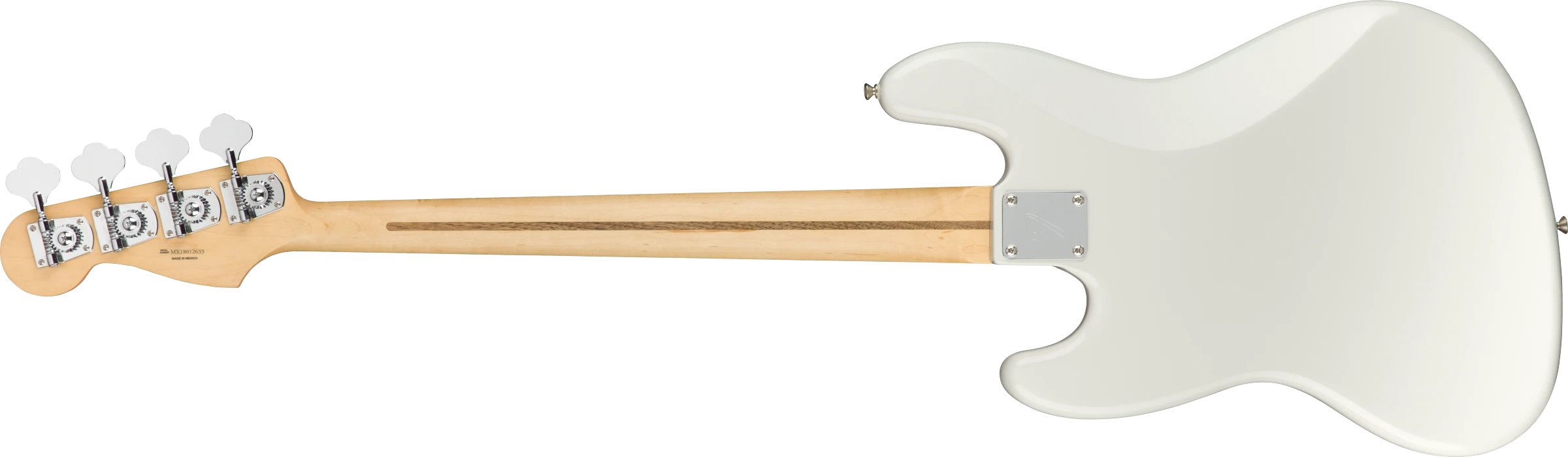 Fender® Player Jazz Bass®, Pau Ferro Fingerboard, Polar White
