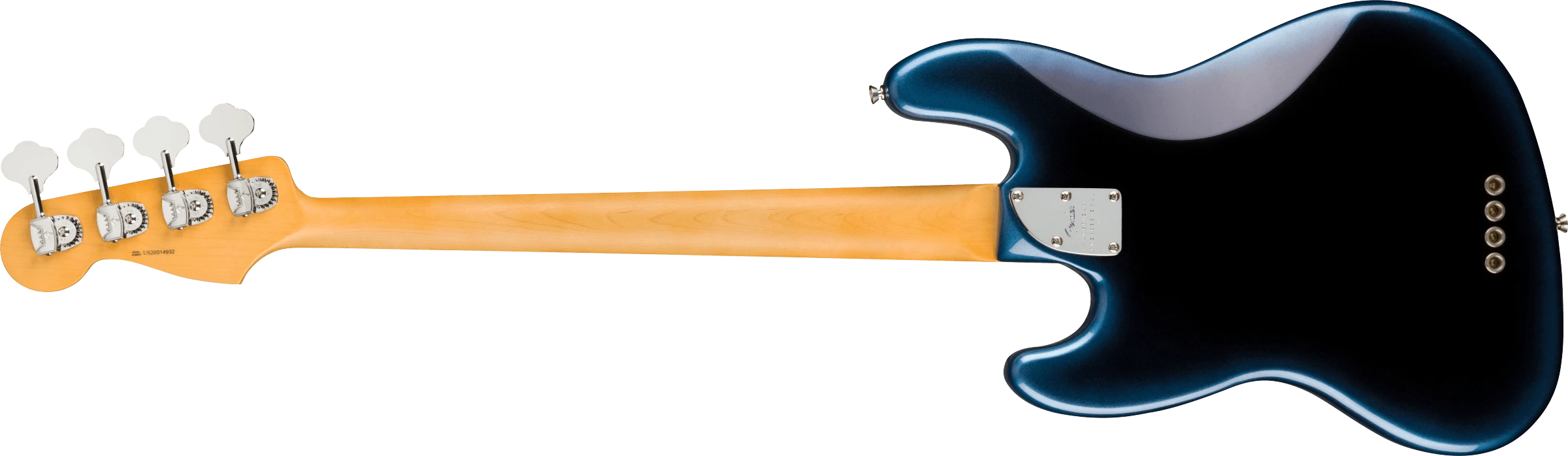 Fender® American Professional II Jazz Bass®, Maple Fingerboard, Dark Night