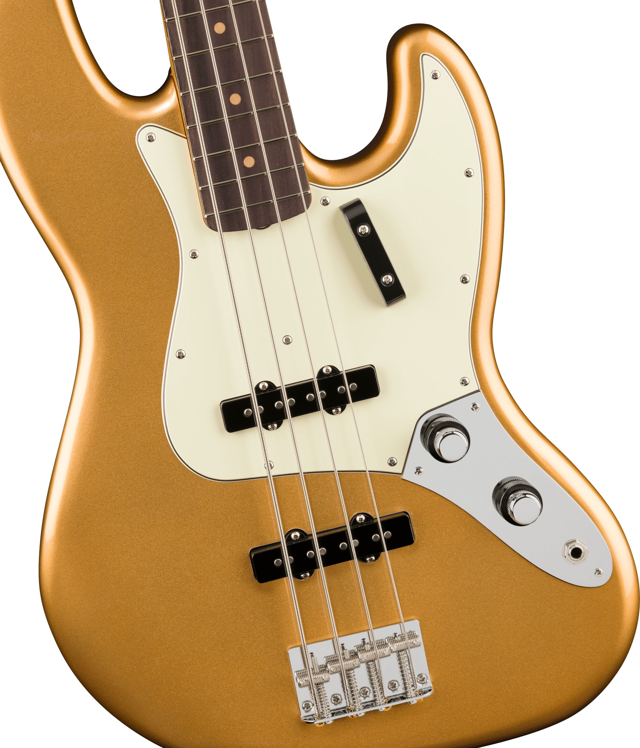 Fender® Vintera® III Early '60s Jazz Bass®, Rosewood Fingerboard, Aztec Gold