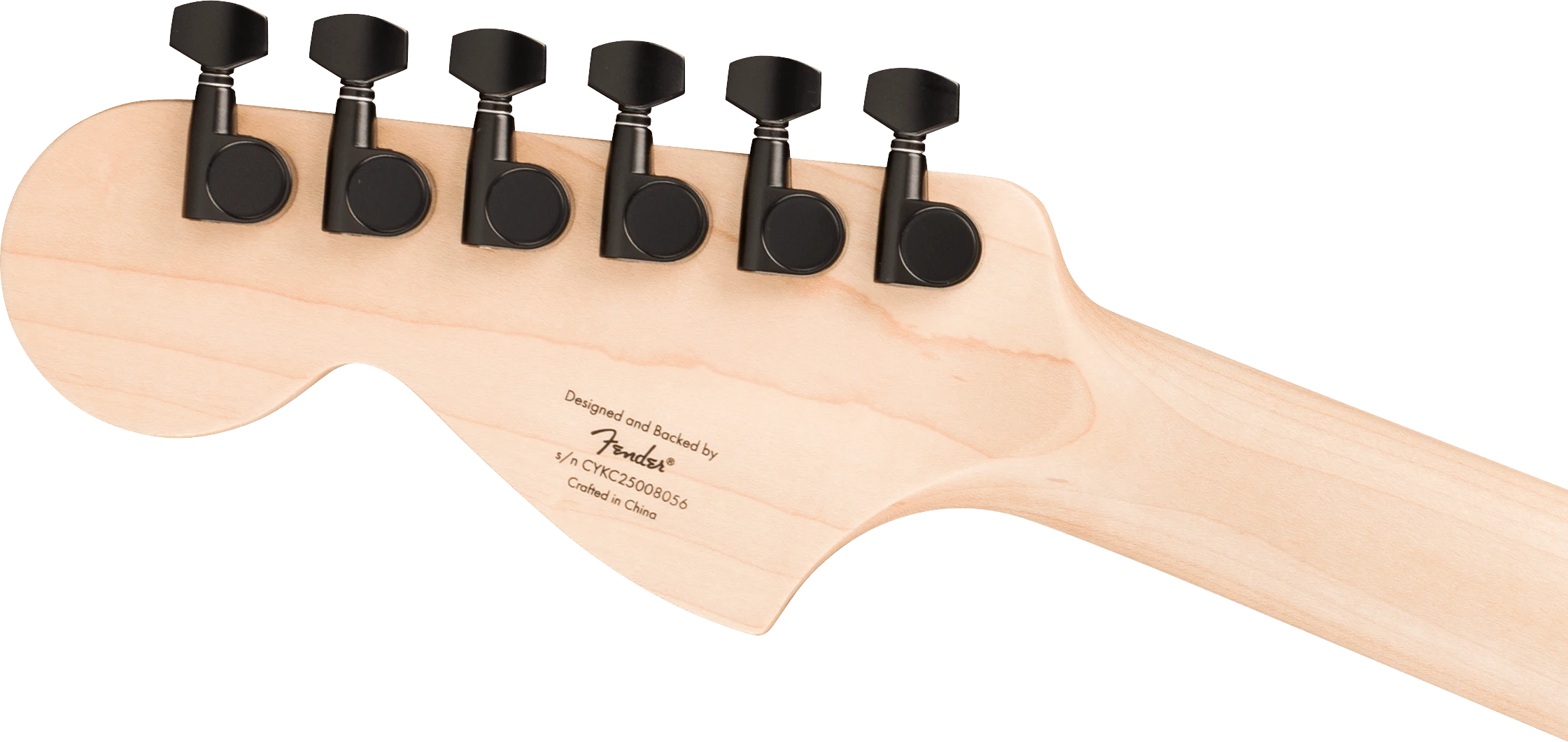 Squier® FSR Affinity™ Jaguar®, Laurel Fingerboard, Black Pickguard, Black Hardware, Matching Headstock, Metallic Black