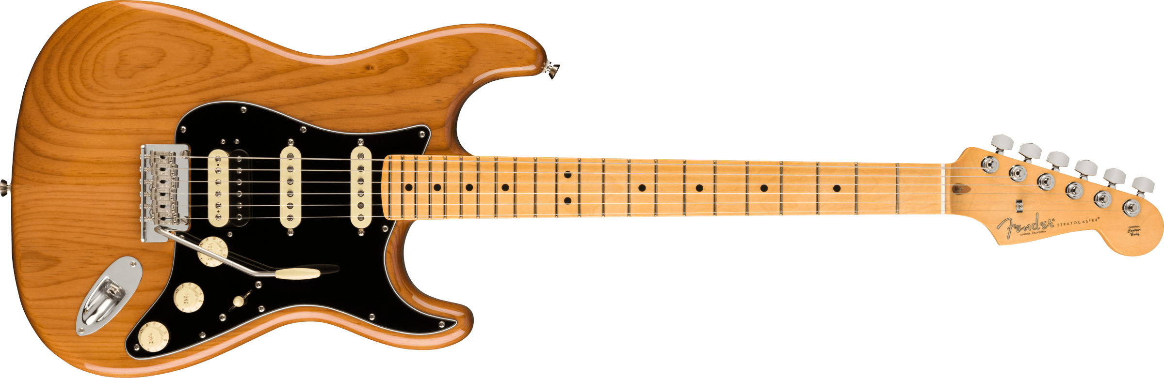 Fender® American Professional II Stratocaster® HSS, Maple Fingerboard, Roasted Pine