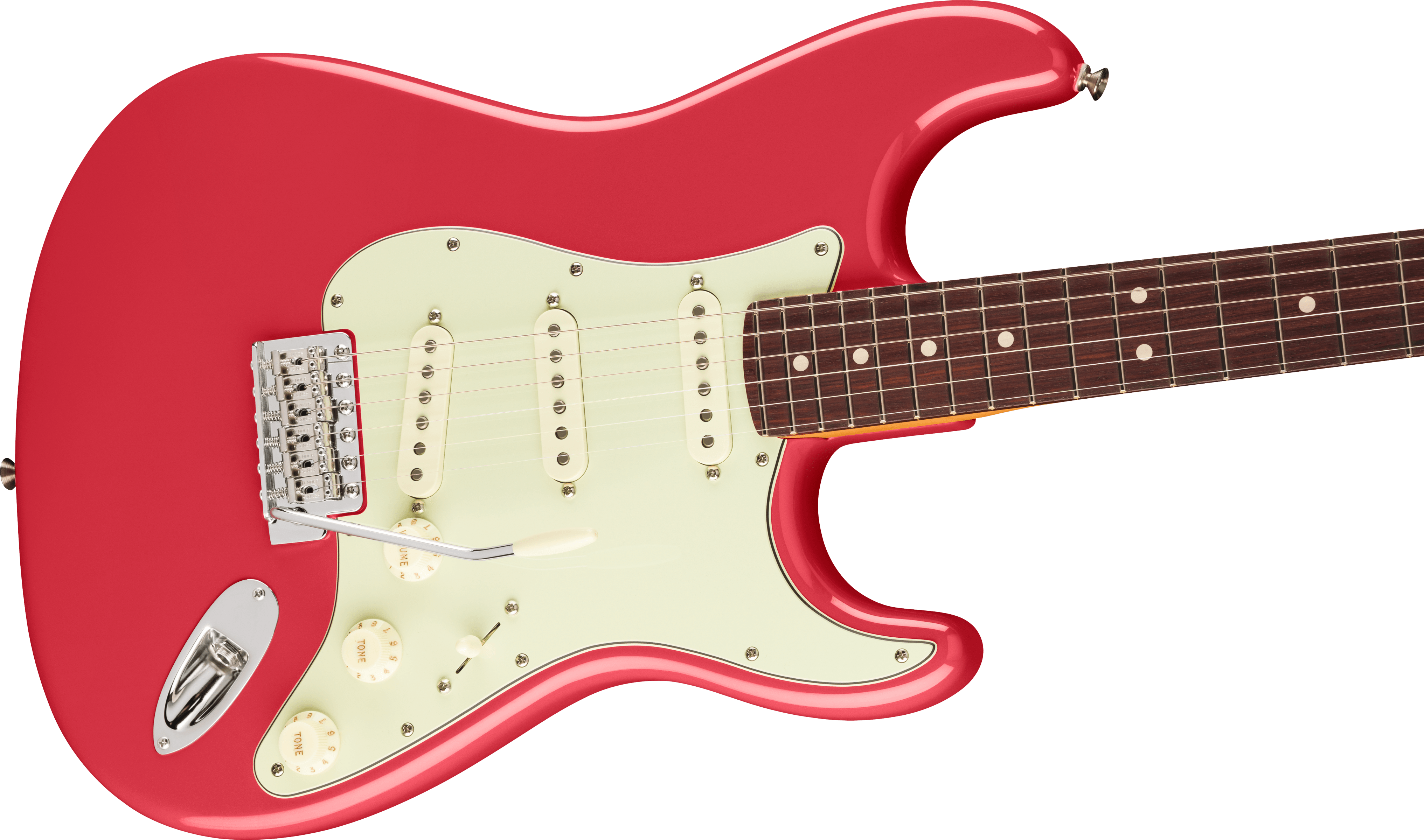 Fender® American Professional Classic Stratocaster®, Rosewood Fingerboard, Faded Dakota Red