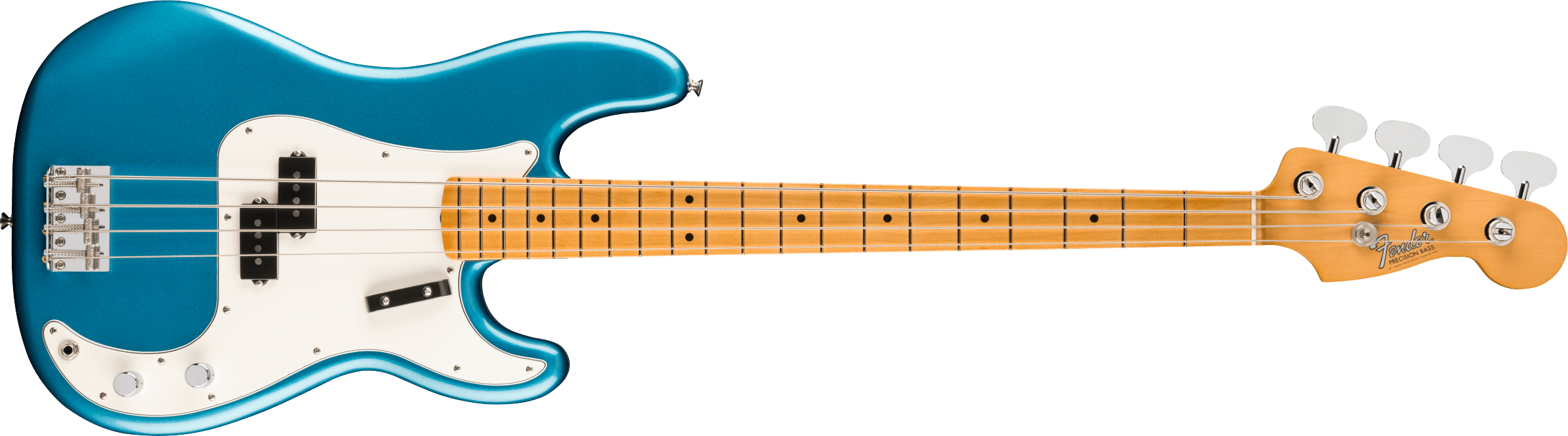 Fender® Vintera® III Late '60s Precision Bass®, Maple Fingerboard, Lake Placid Blue