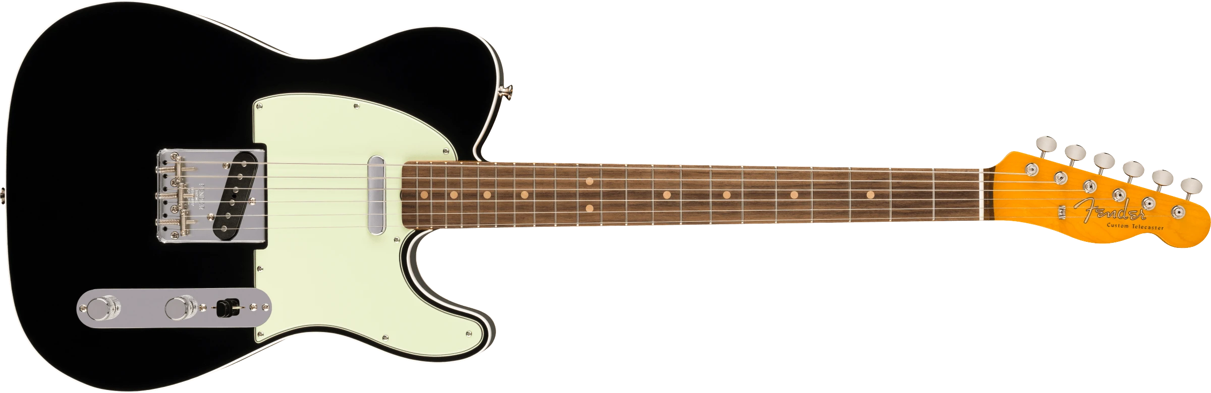 Fender® Limited Edition American Vintage II 1963 Custom Telecaster®, Rosewood Fingerboard, Black