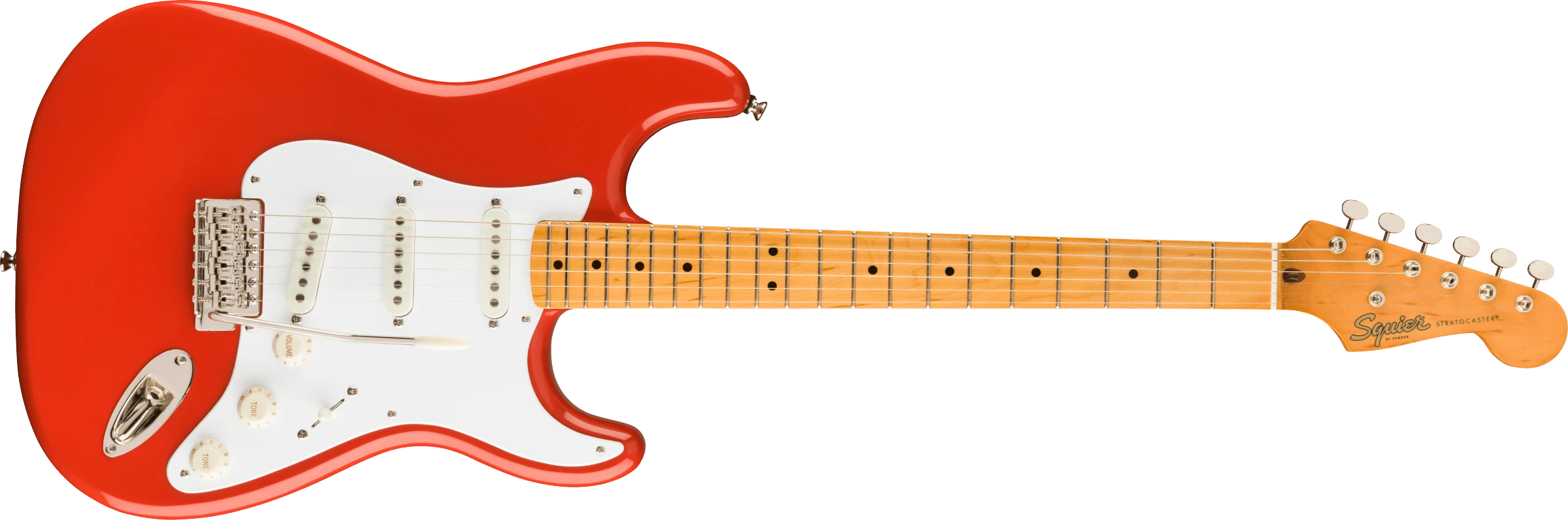 Squier® Classic Vibe '50s Stratocaster®, Maple Fingerboard, Fiesta Red