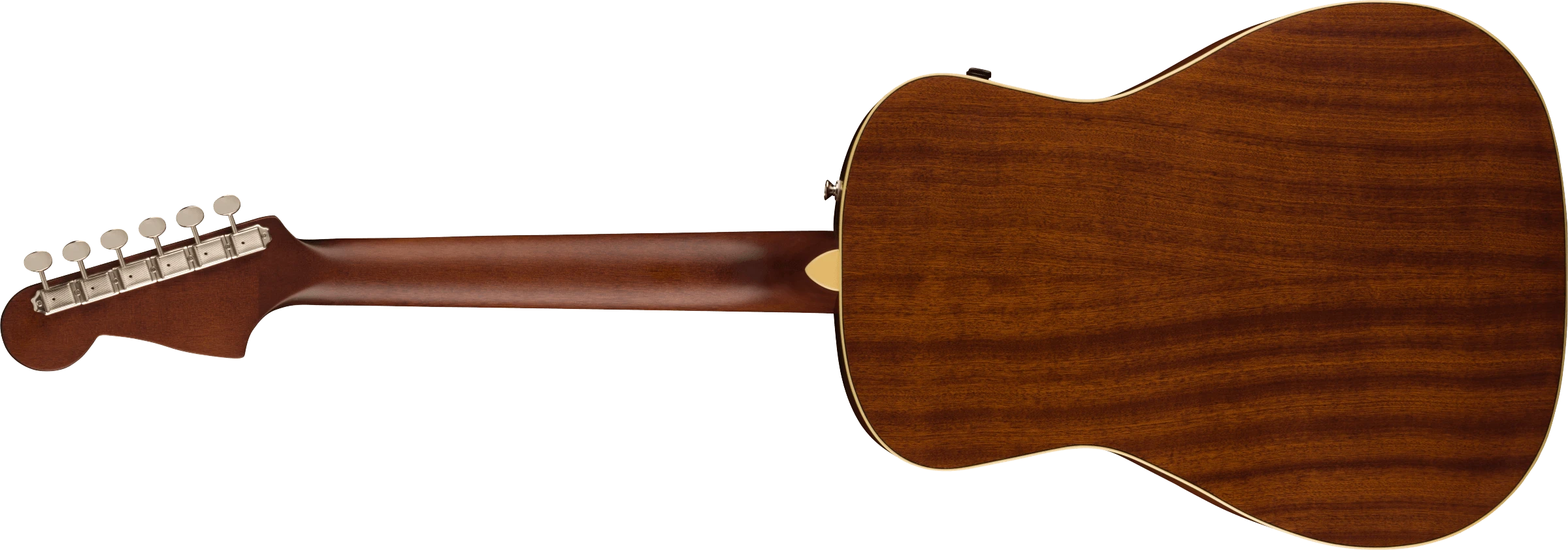 Fender® Malibu Player, Walnut Fingerboard, White Pickguard, Fiesta Red