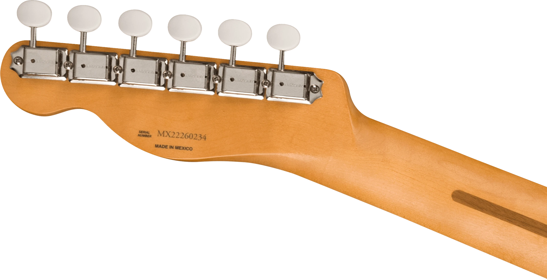 Fender® Gold Foil Telecaster®, Ebony Fingerboard, White Blonde