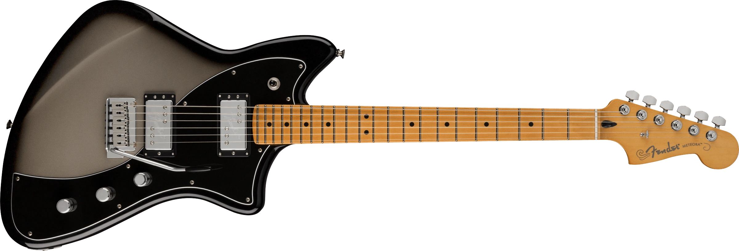 Fender® Player Plus Meteora® HH, Maple Fingerboard, Silverburst