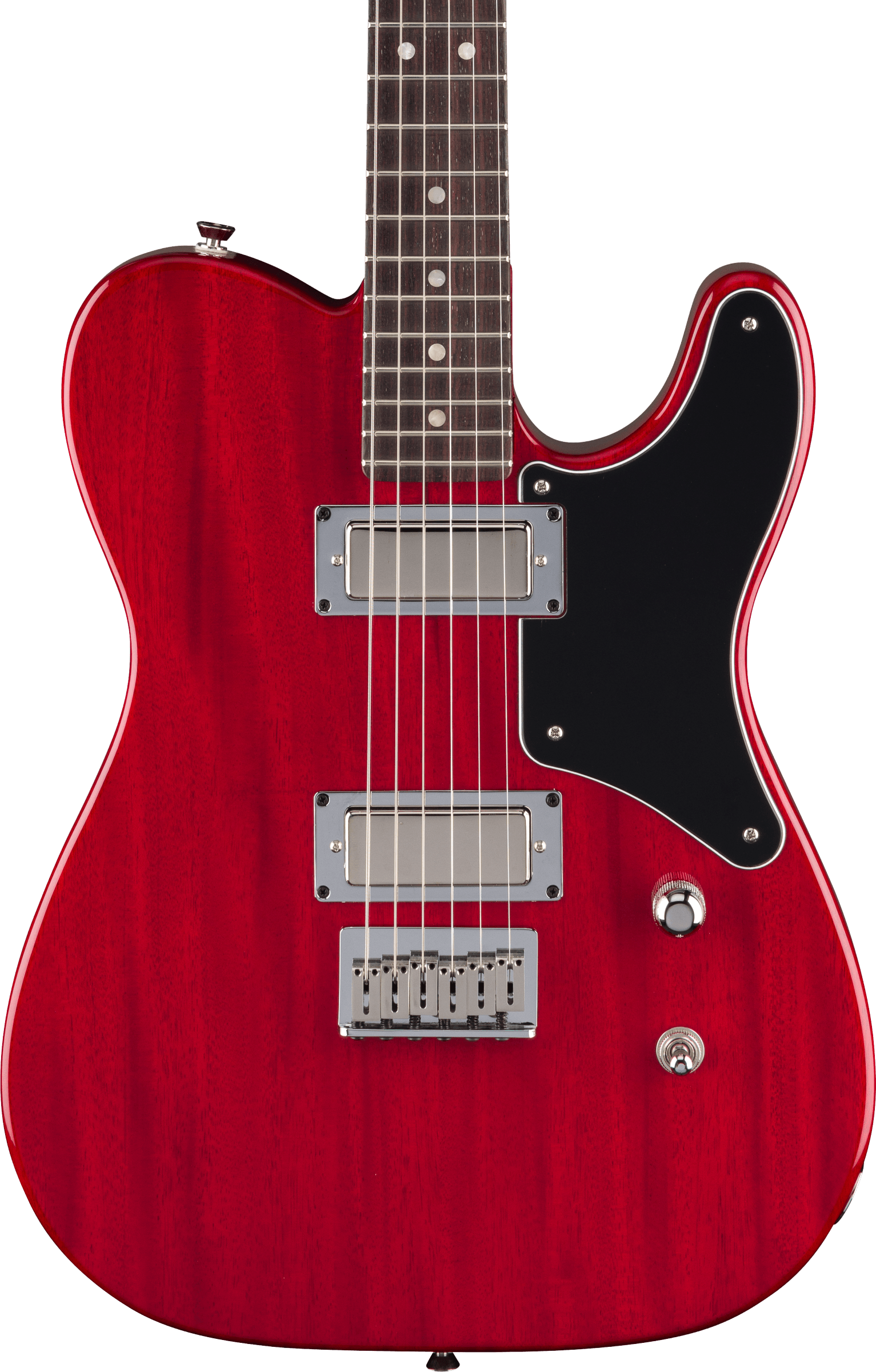 Fender® American Professional II Cabronita Telecaster®, Rosewood Fingerboard, Crimson Transparent