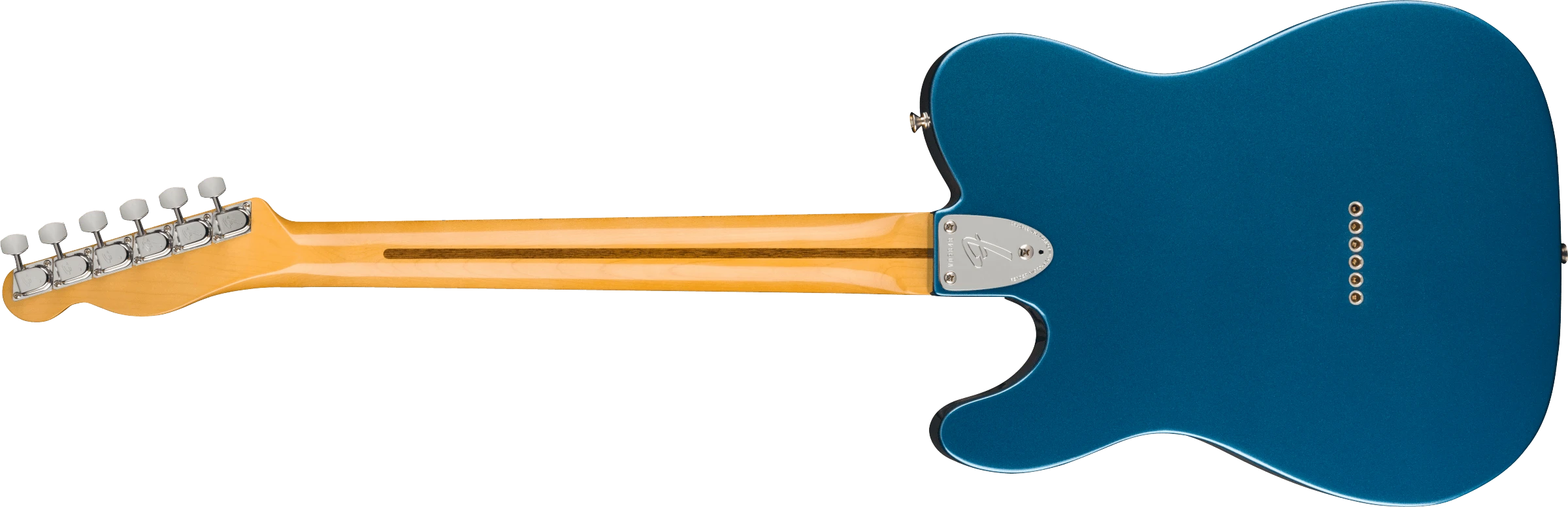 Fender® American Vintage II 1972 Telecaster® Thinline, Maple Fingerboard, Lake Placid Blue