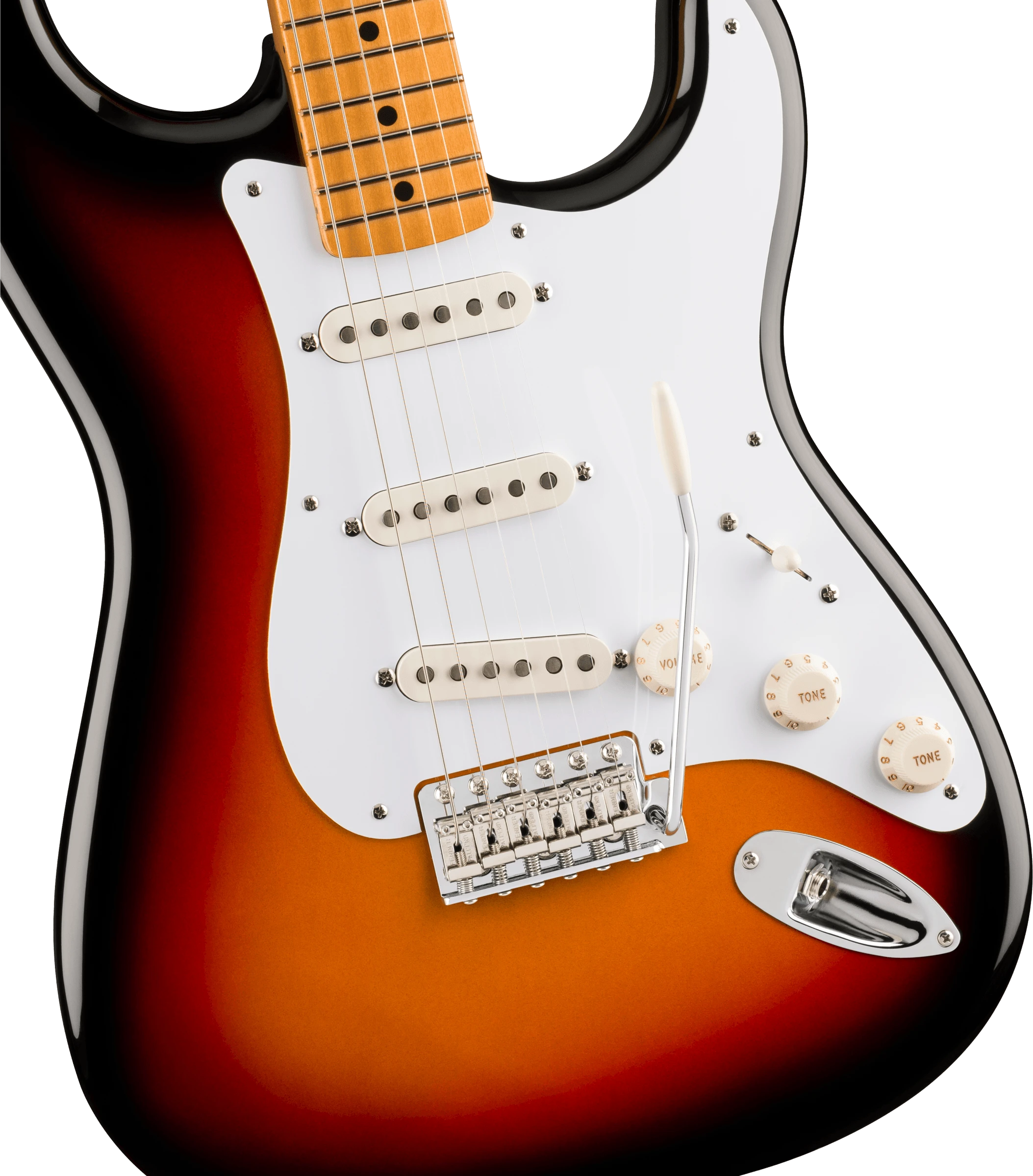 Fender® Vintera® III Late '50s Stratocaster®, Maple Fingerboard, 3-Color Sunburst