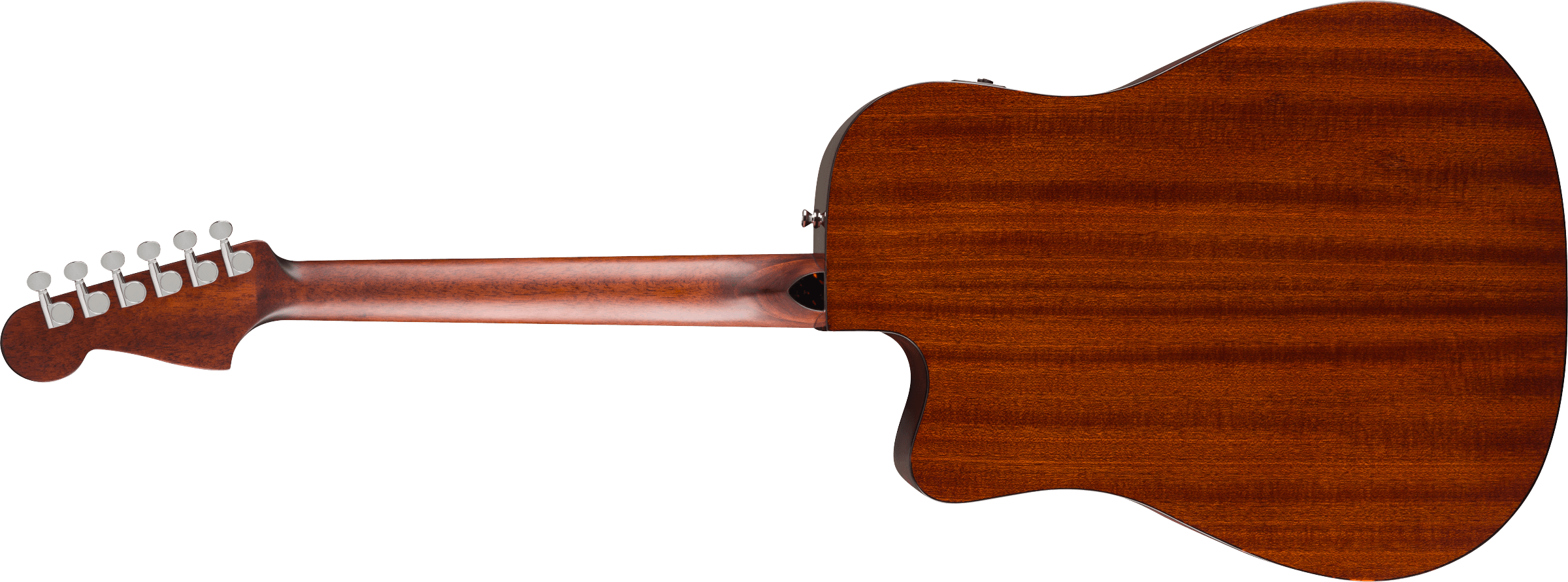 Fender® California Deluxe Redondo™ CE, Walnut Fingerboard, Black