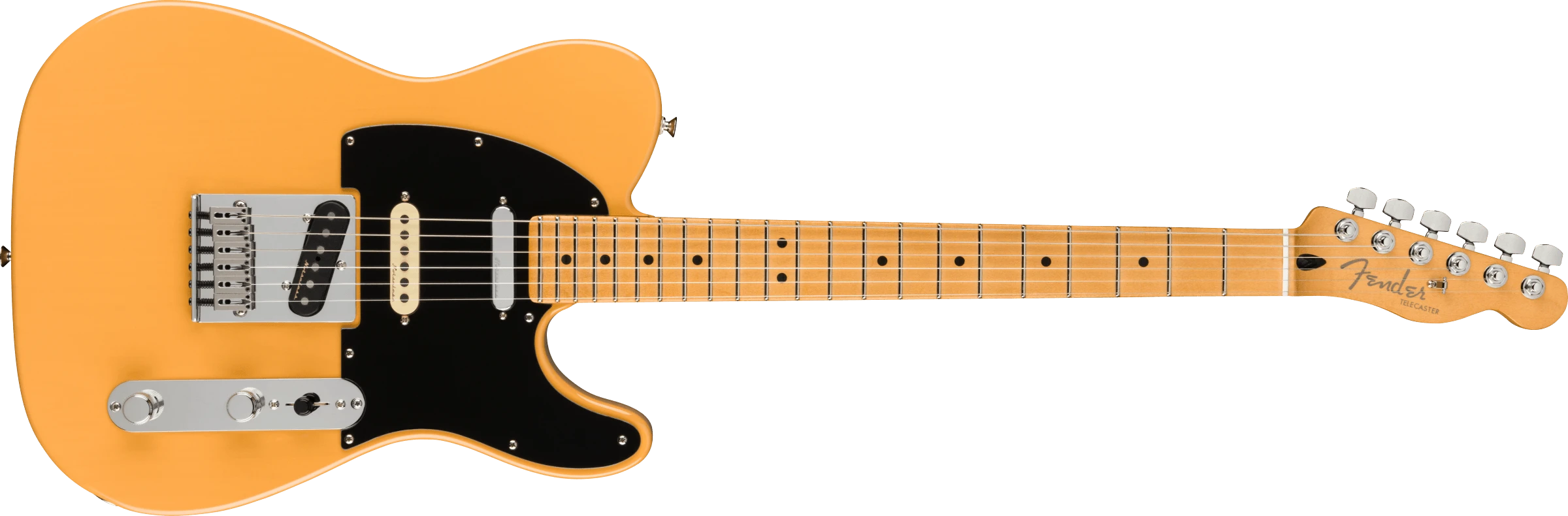 Fender® Player Plus Nashville Telecaster®, Maple Fingerboard, Butterscotch Blonde
