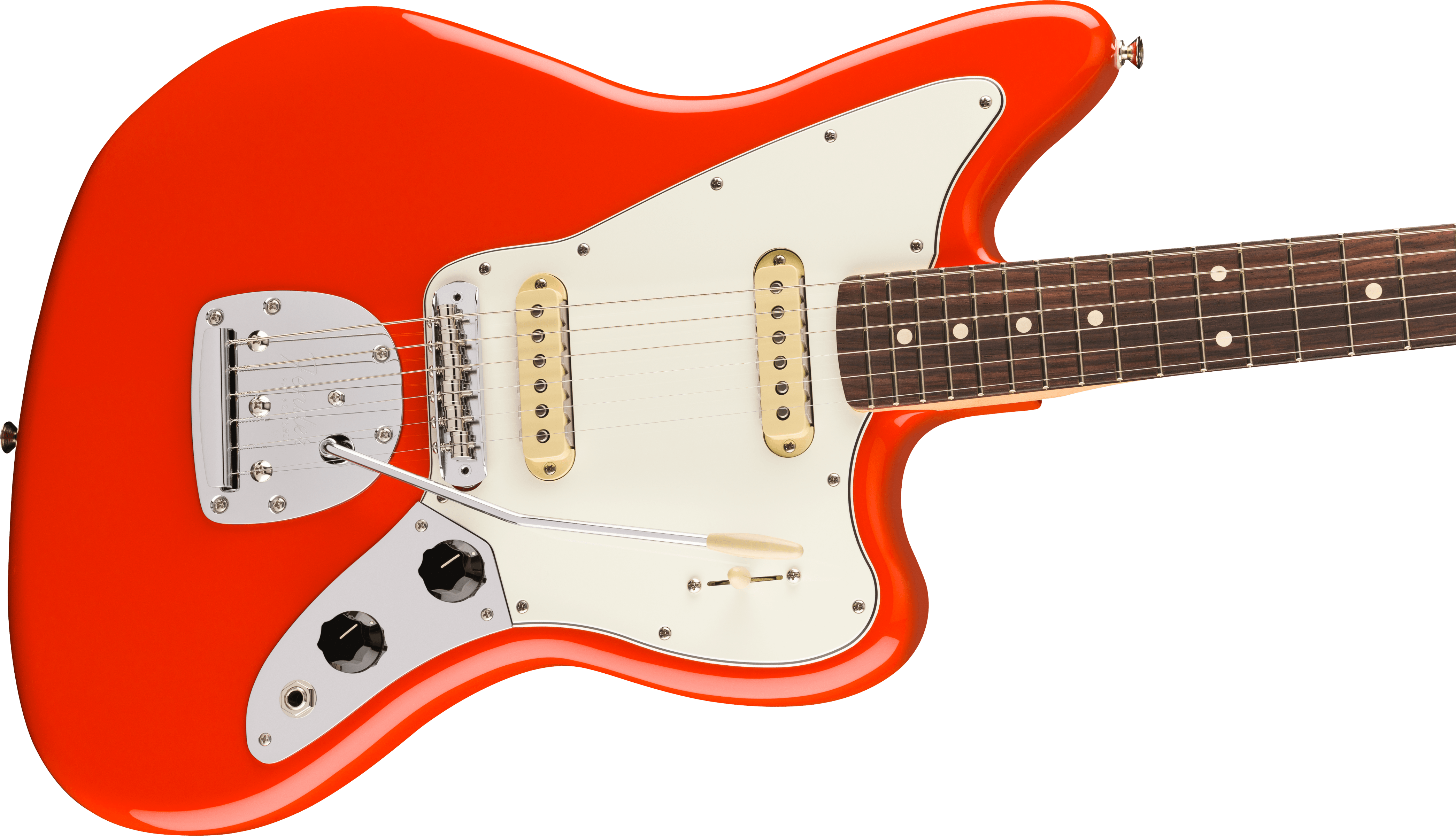 Fender® Player II Jaguar®, Rosewood Fingerboard, Coral Red