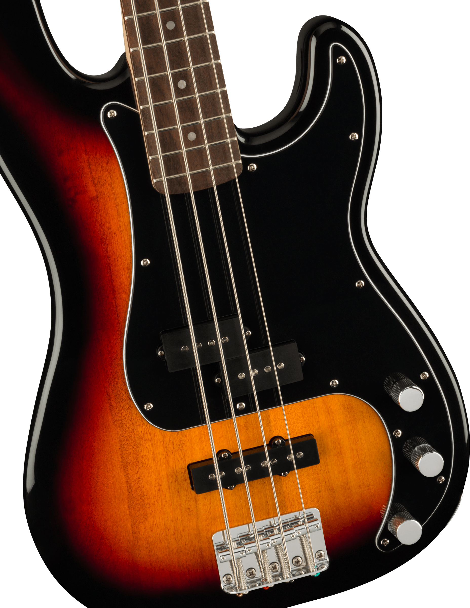 Squier® Affinity Series® Precision Bass® PJ Pack, Laurel Fingerboard, 3-Color Sunburst, Gig Bag, Rumble 15 - 230V UK