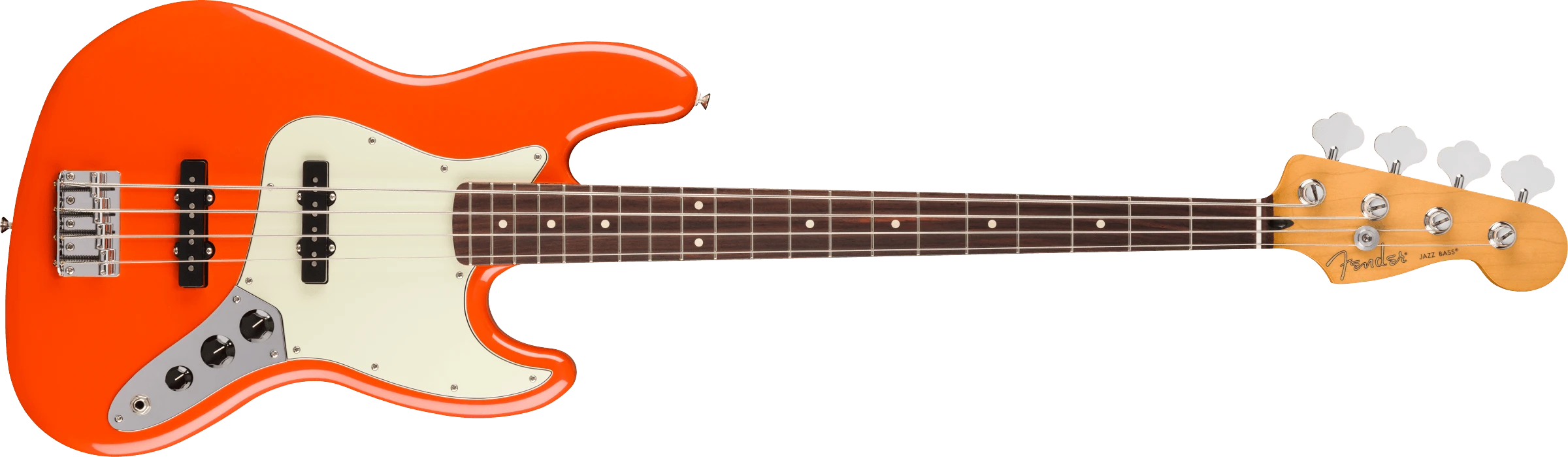 Fender® Player II Jazz Bass®, Rosewood Fingerboard, Rallye Orange