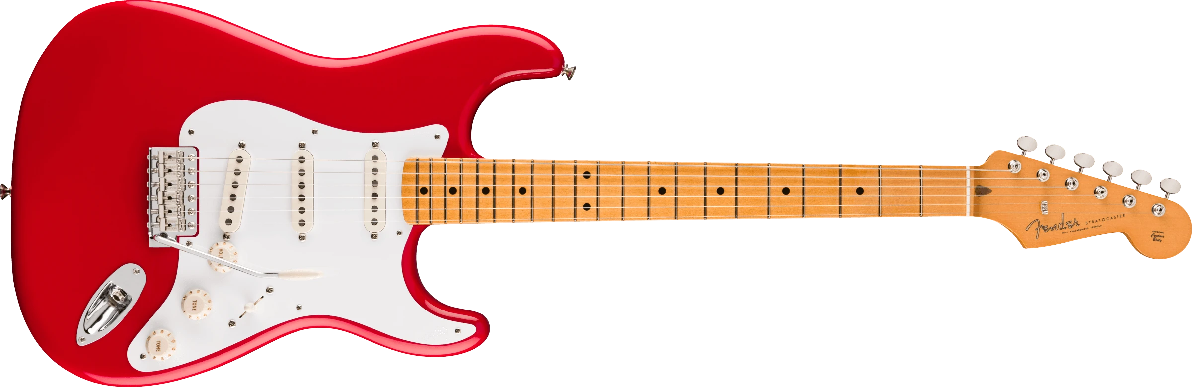 Fender® Vintera® III Late '50s Stratocaster®, Maple Fingerboard, Dakota Red