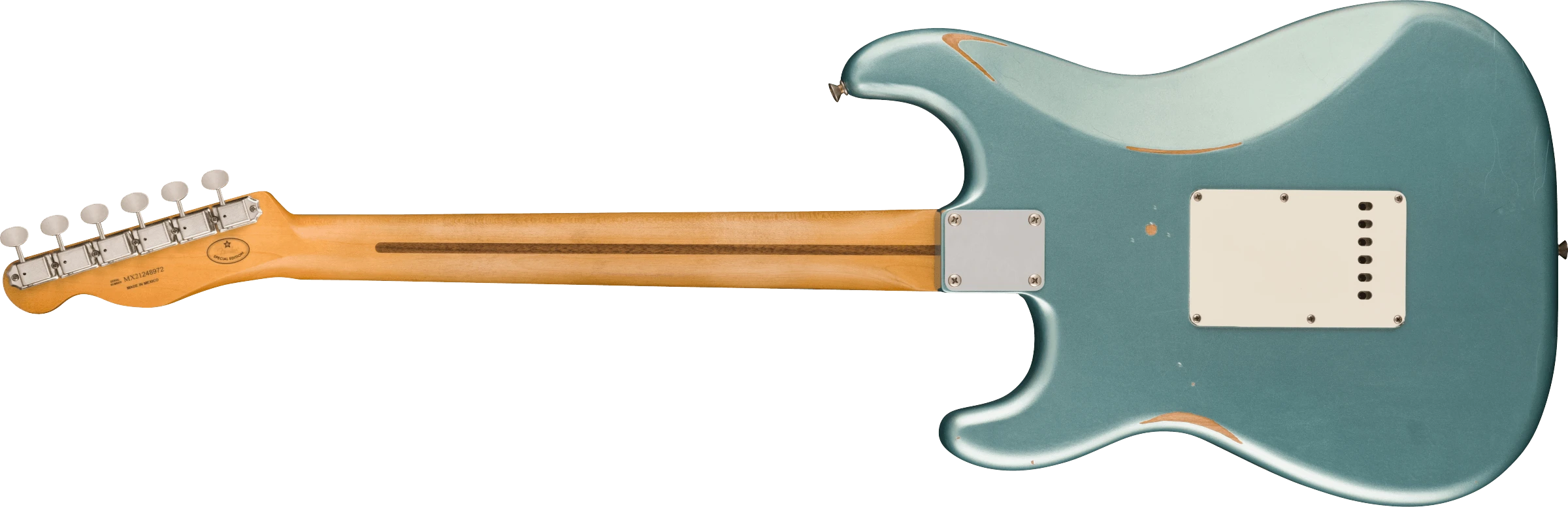 Fender® Vintera® Road Worn® Mischief Maker Stratocaster®, Maple Fingerboard, Firemist Silver