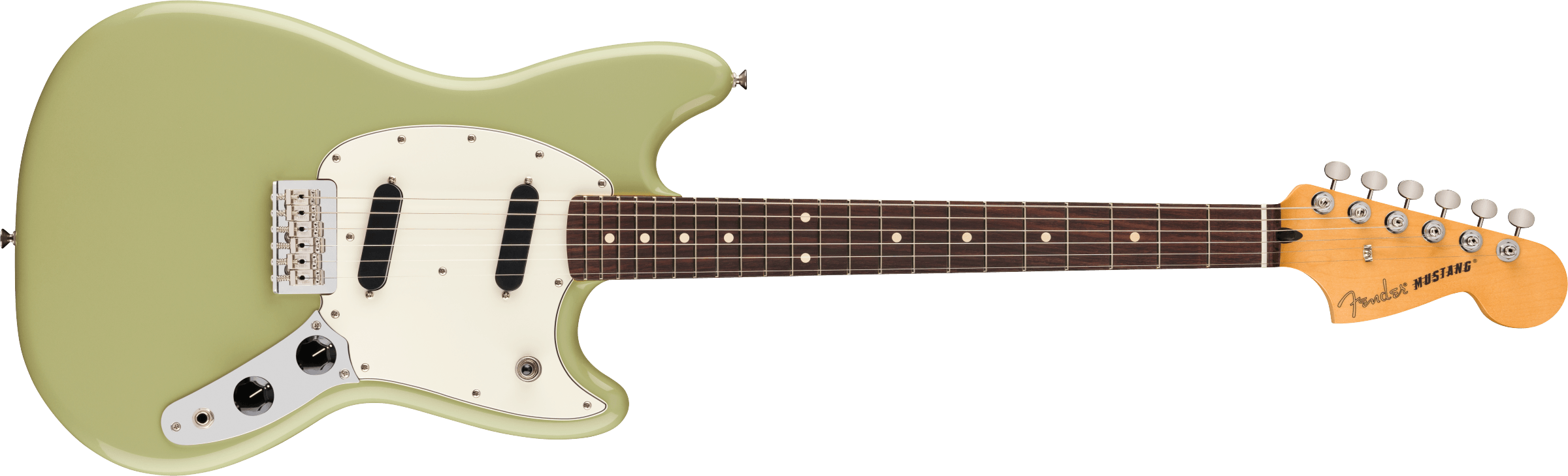 Fender® Player II Mustang®, Rosewood Fingerboard, Birch Green