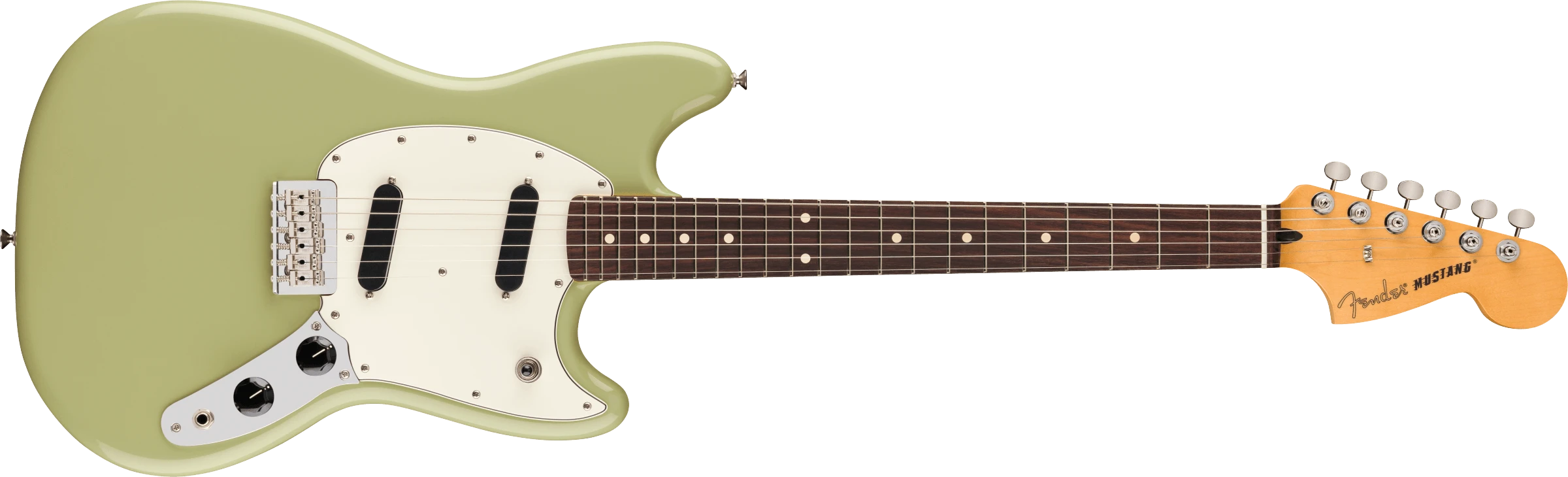 Fender® Player II Mustang®, Rosewood Fingerboard, Birch Green