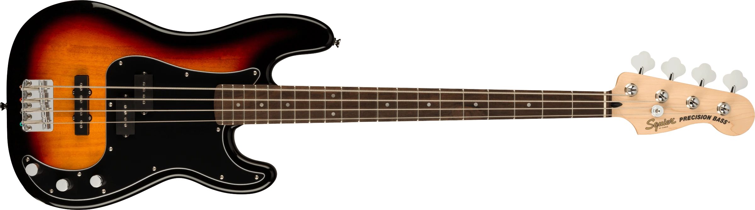 Squier® Affinity Series® Precision Bass® PJ Pack, Laurel Fingerboard, 3-Color Sunburst, Gig Bag, Rumble 15 - 230V UK