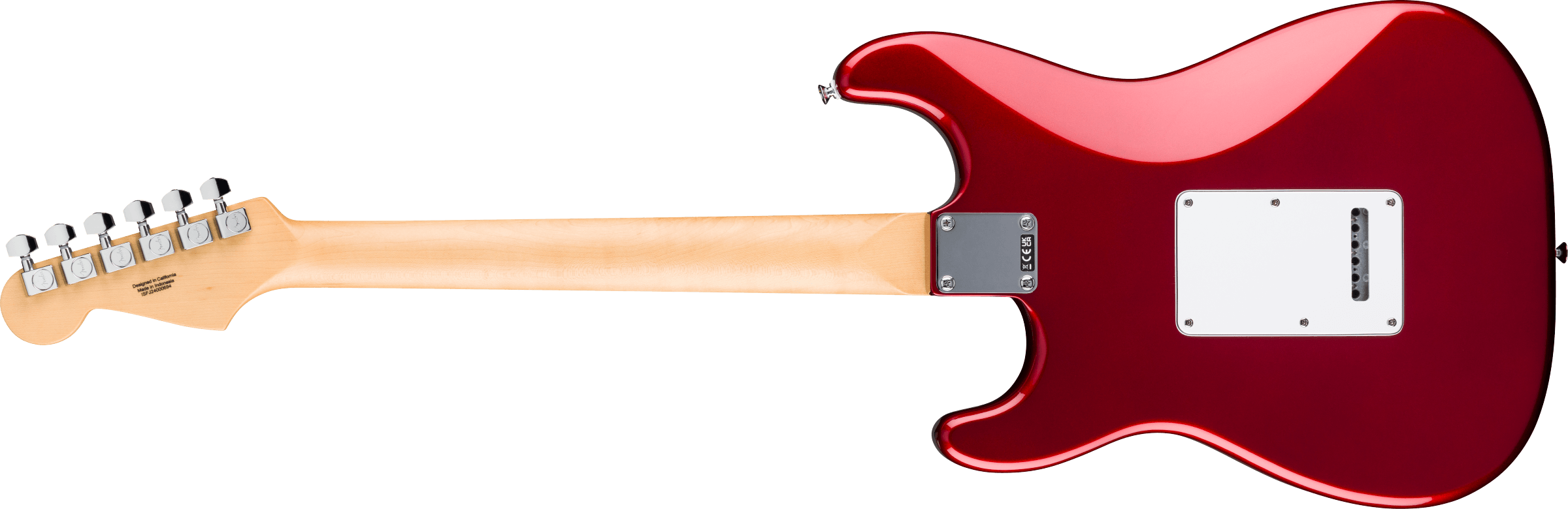 Fender® Standard Stratocaster® HSS, Laurel Fingerboard, White Pickguard, Candy Cola