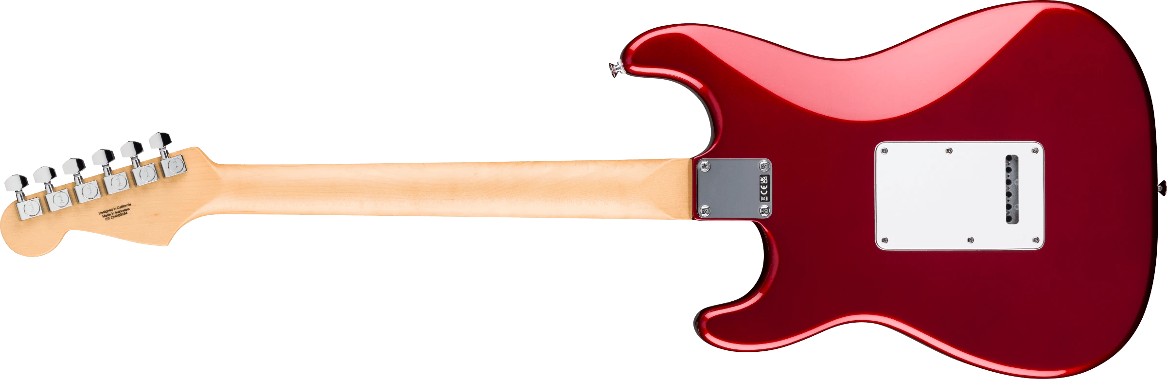 Fender® Standard Stratocaster® HSS, Laurel Fingerboard, White Pickguard, Candy Cola