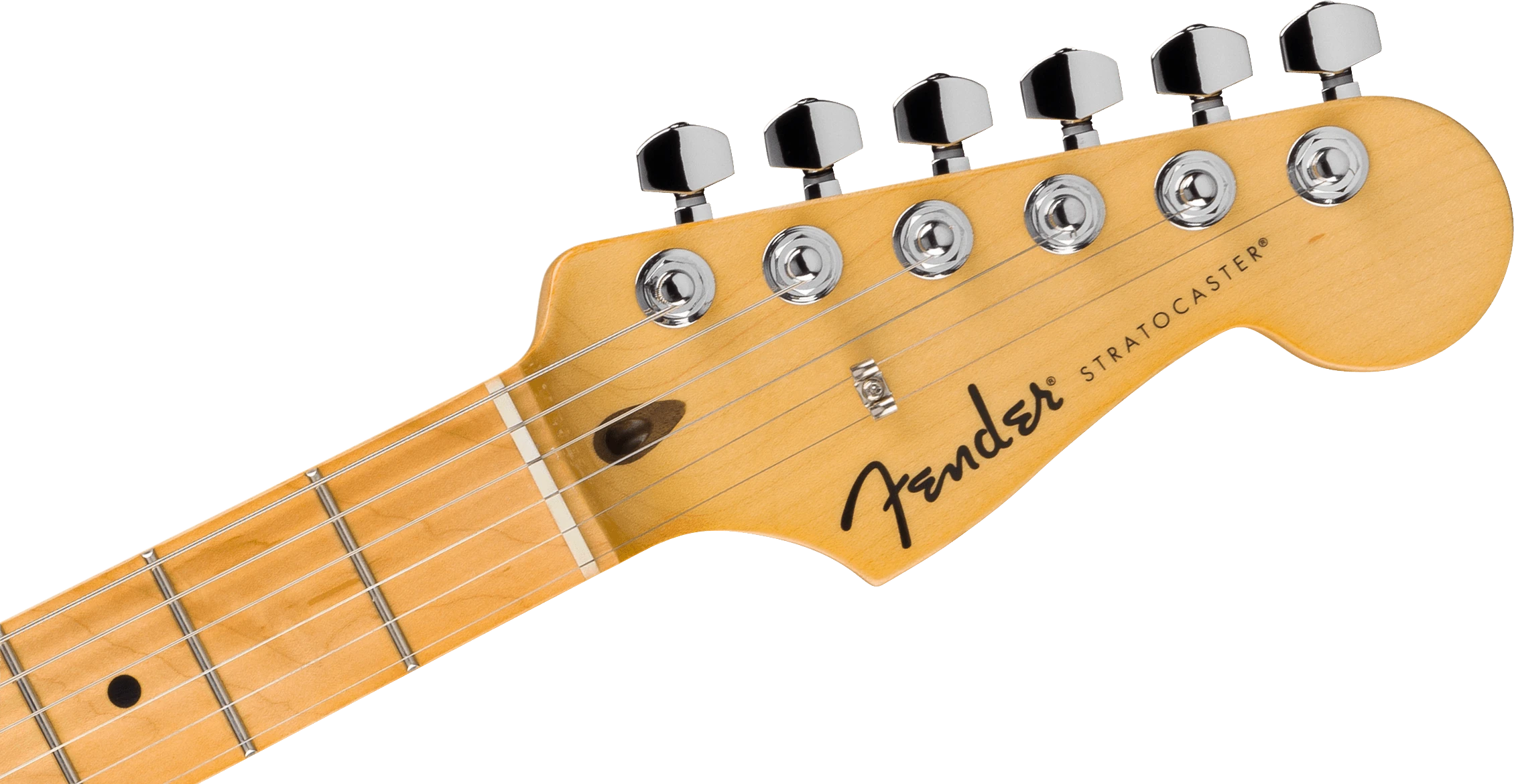 Fender® Standard Stratocaster®, Maple Fingerboard, White Pickguard, Candy Cola