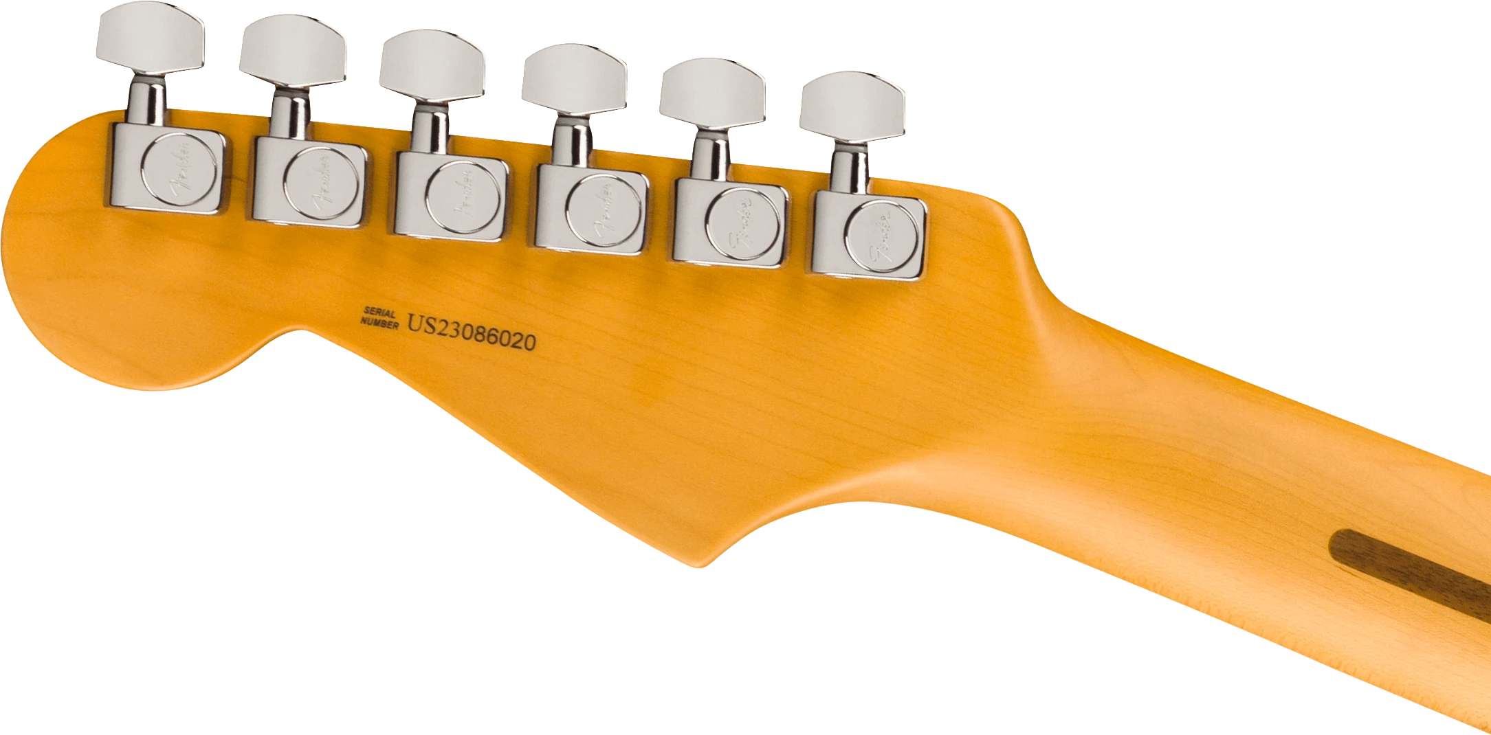 Fender® American Professional II Stratocaster® Thinline, Rosewood Fingerboard, Transparent Shell Pink