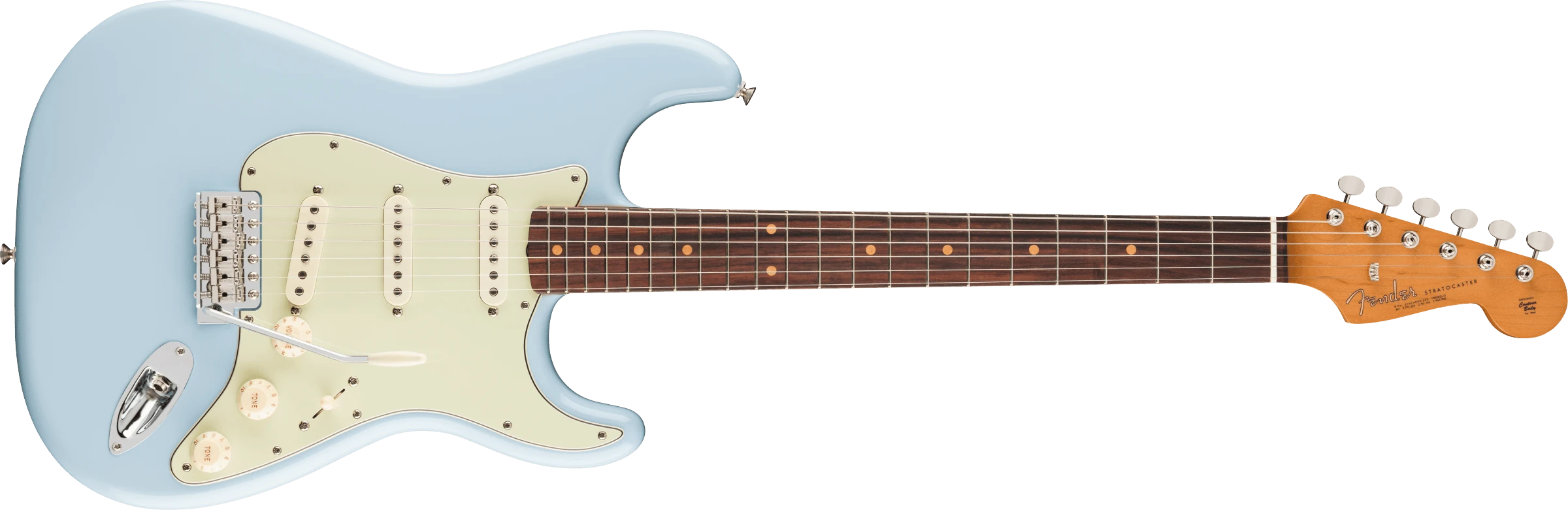 Fender® Vintera® III Early '60s Stratocaster®, Rosewood Fingerboard, Sonic Blue