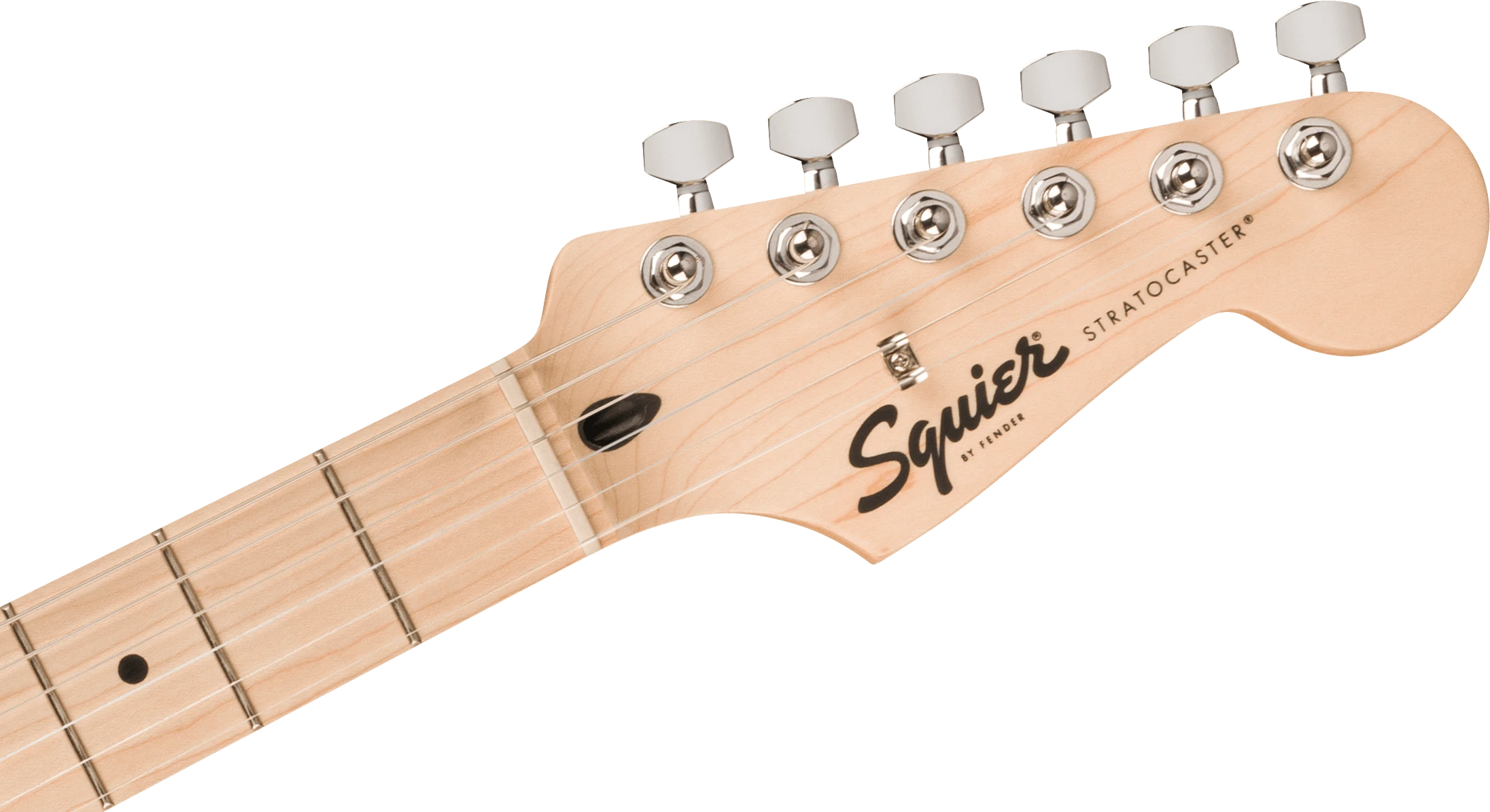 Squier® Squier Sonic® Stratocaster® HT, Maple Fingerboard, White Pickguard, Arctic White